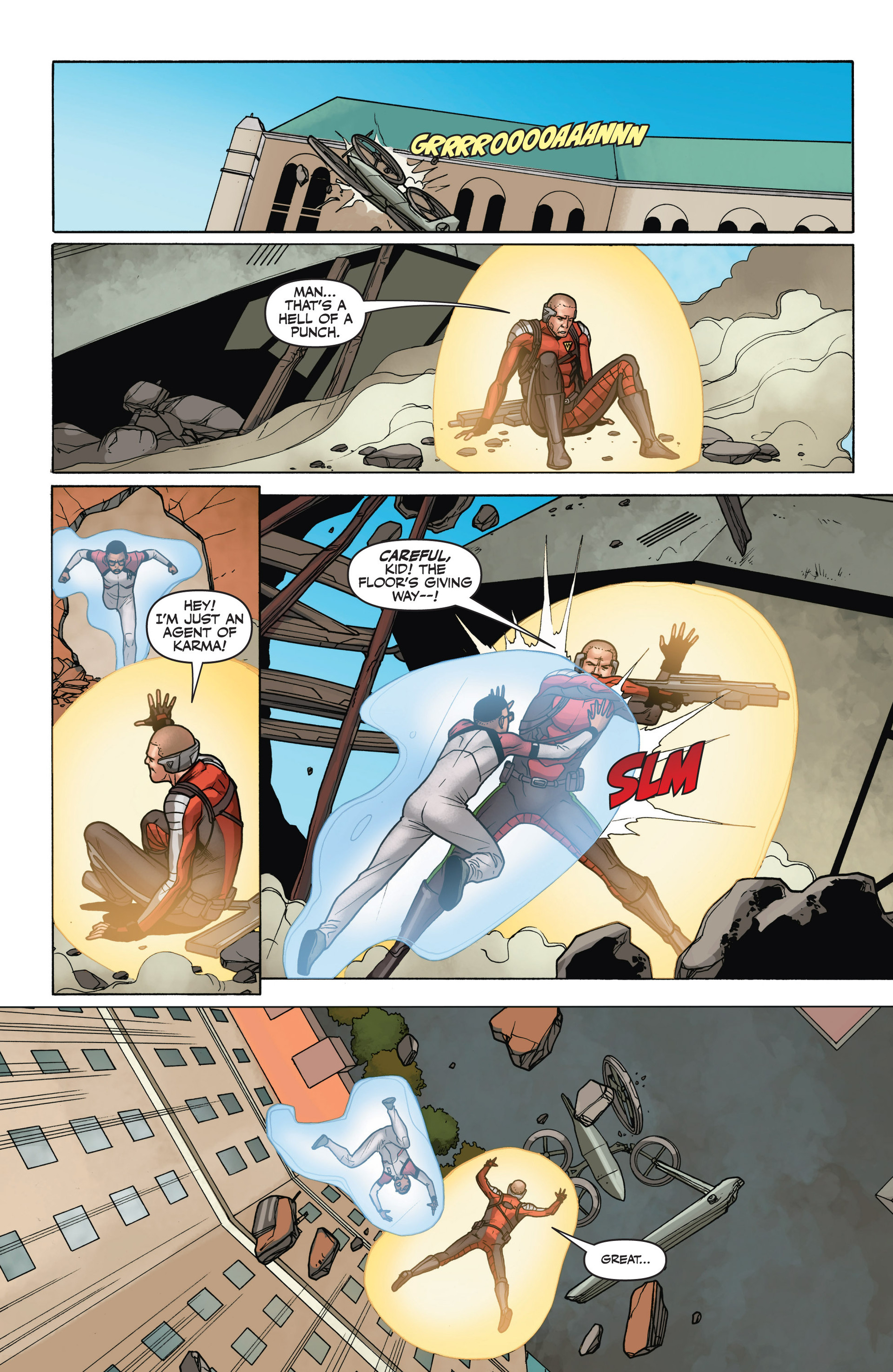 Read online Harbinger Wars comic -  Issue #4 - 8