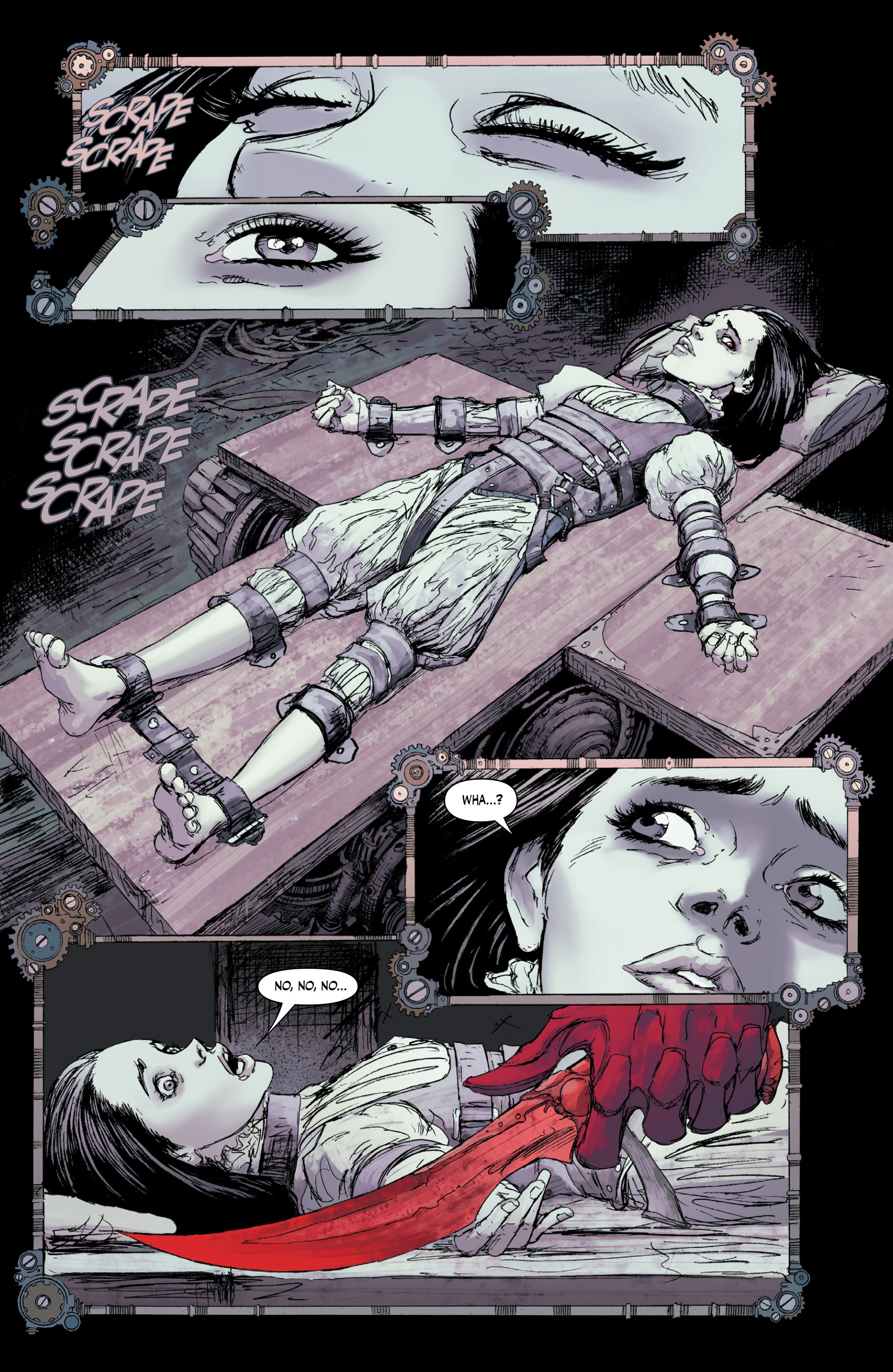 Read online Lady Mechanika: The Lost Boys of West Abbey comic -  Issue #2 - 4