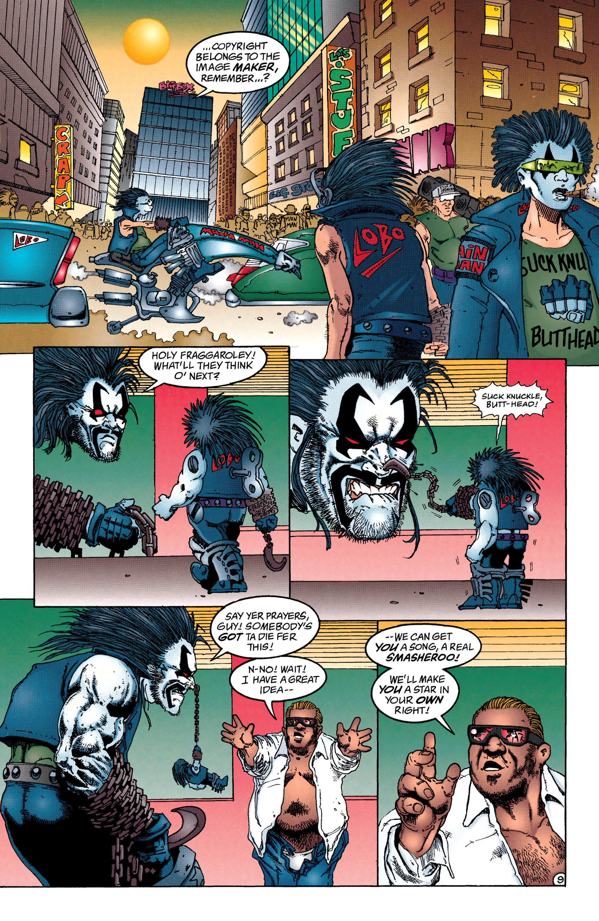 Read online Lobo (1993) comic -  Issue #13 - 10