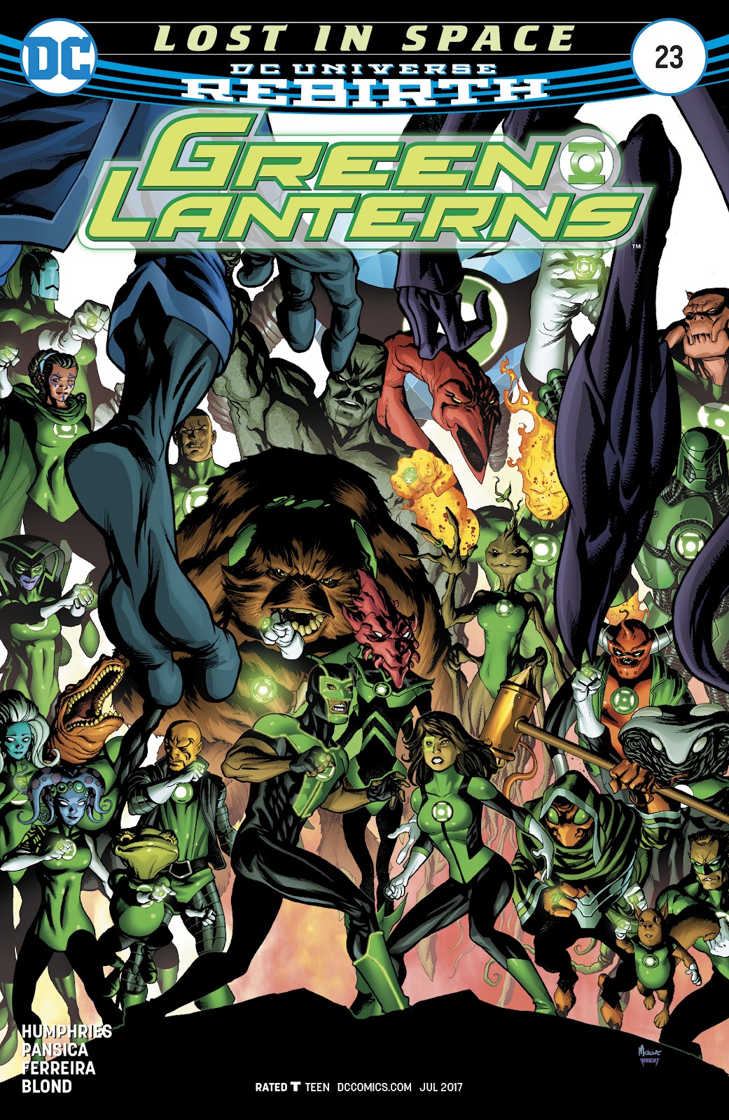 Green Lanterns issue 23 - Page 1