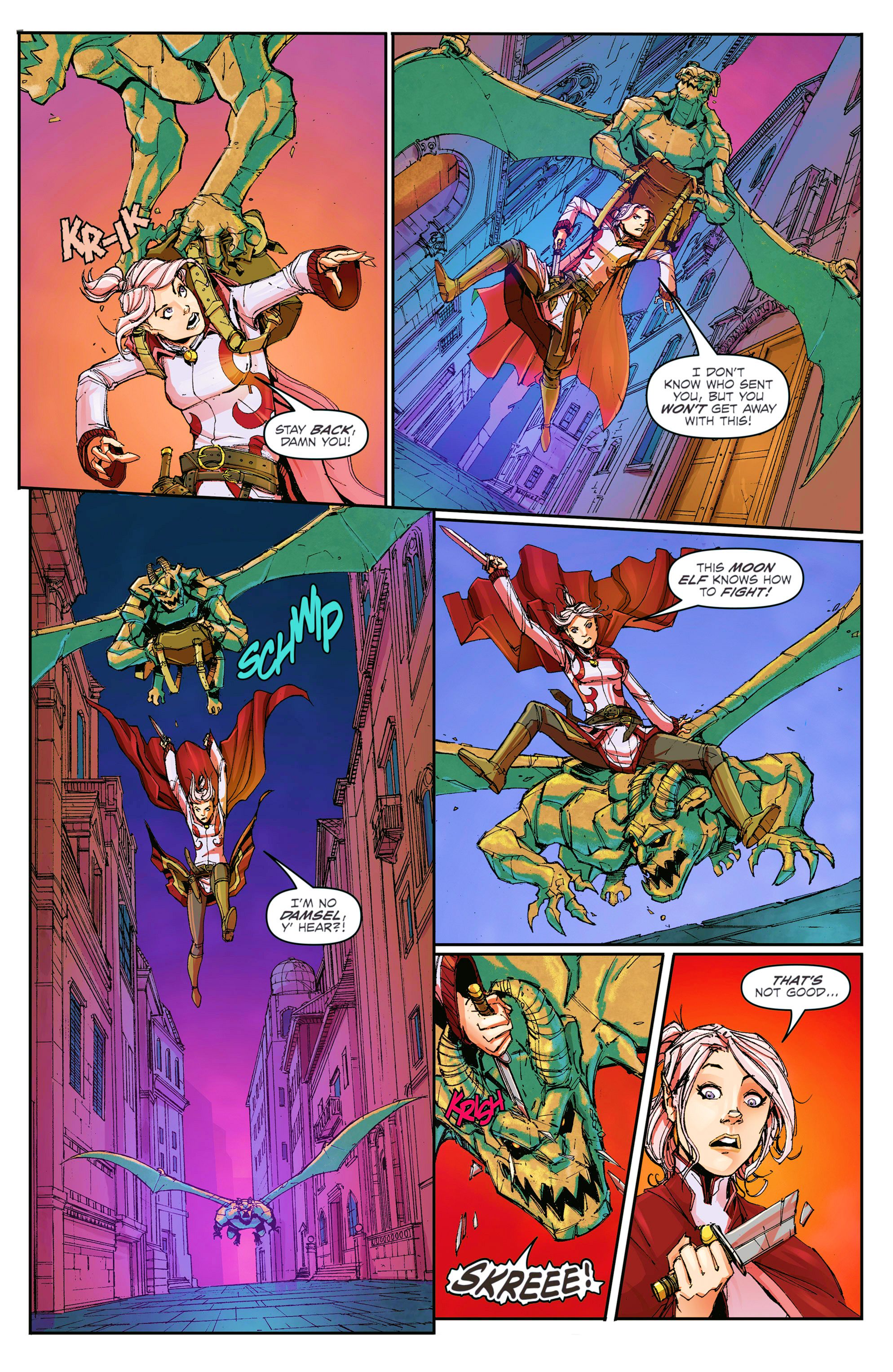 Read online Dungeons & Dragons: Legends of Baldur's Gate comic -  Issue #1 - 4