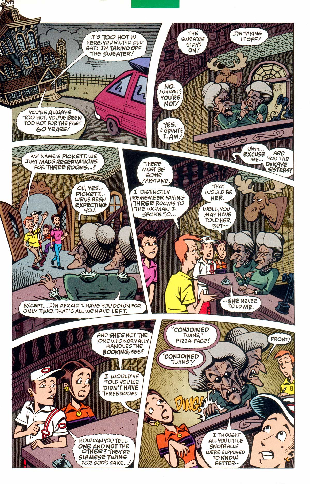 Read online Gross Point comic -  Issue #1 - 9