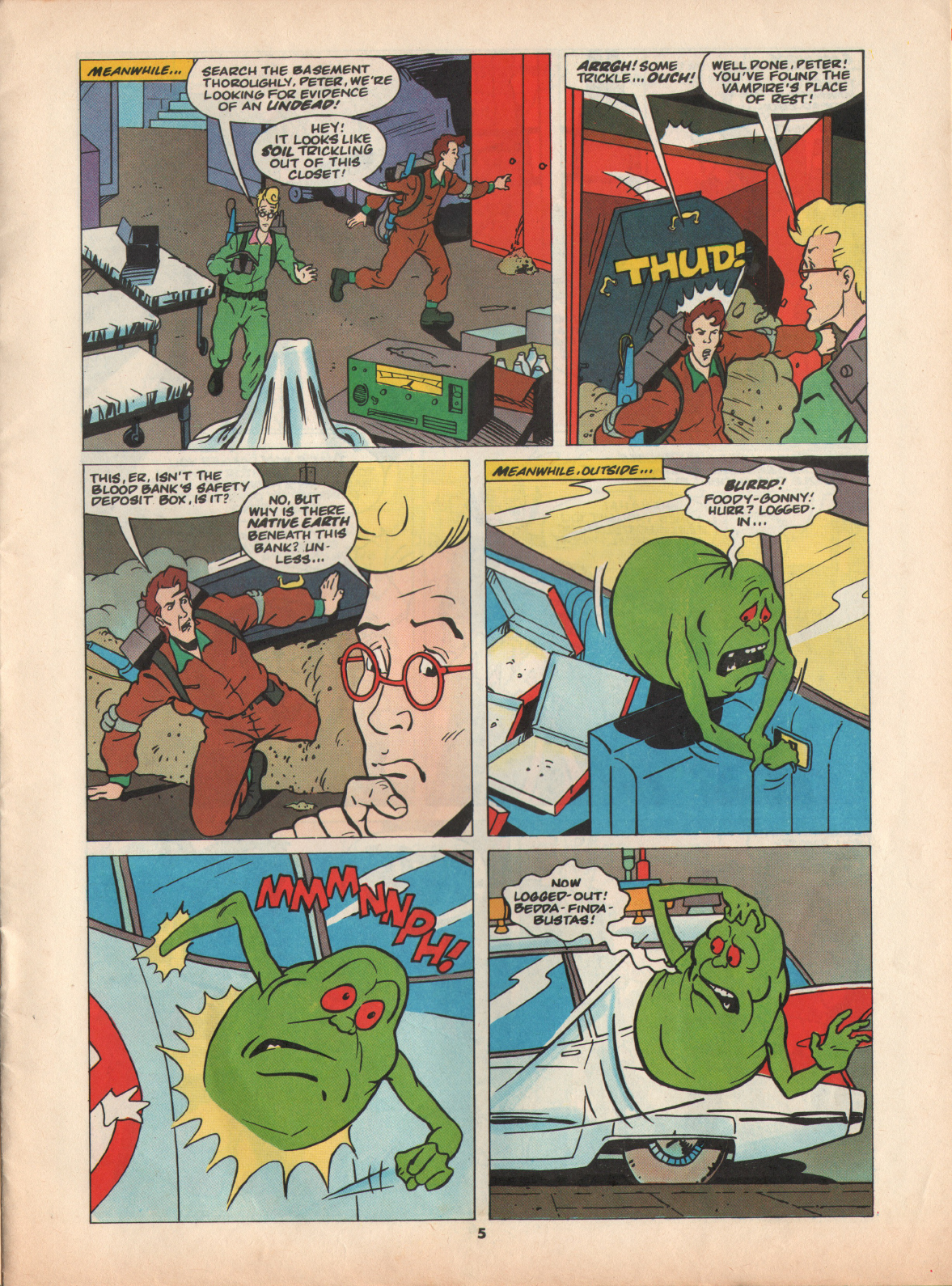 Read online The Real Ghostbusters comic -  Issue #26 - 5