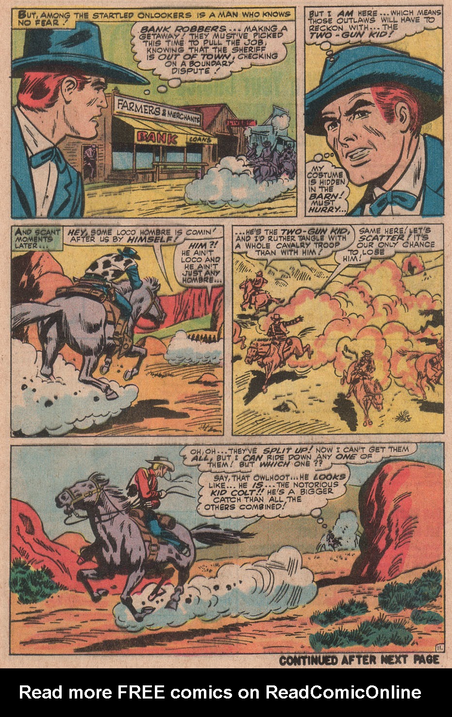 Read online Kid Colt Outlaw comic -  Issue #171 - 17