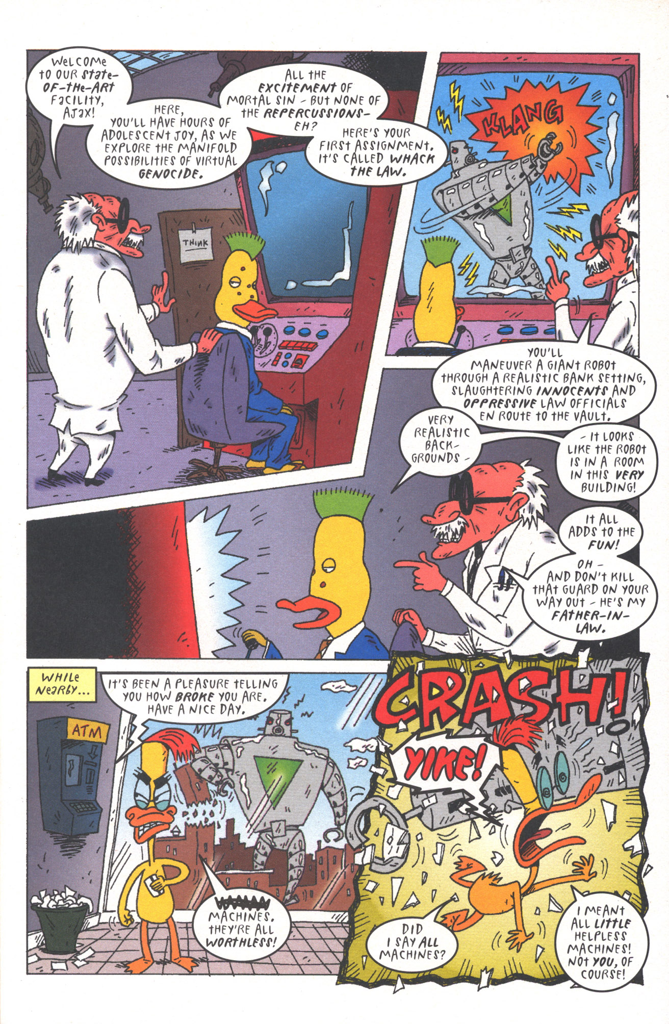 Read online Duckman (1994) comic -  Issue #2 - 13
