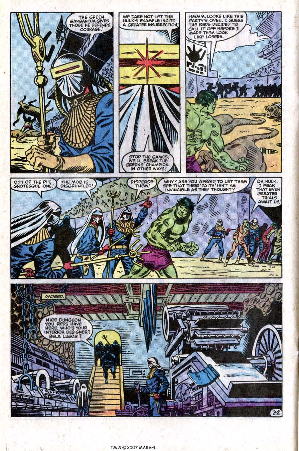 Read online The Incredible Hulk (1968) comic -  Issue # _Annual 1983 - 28