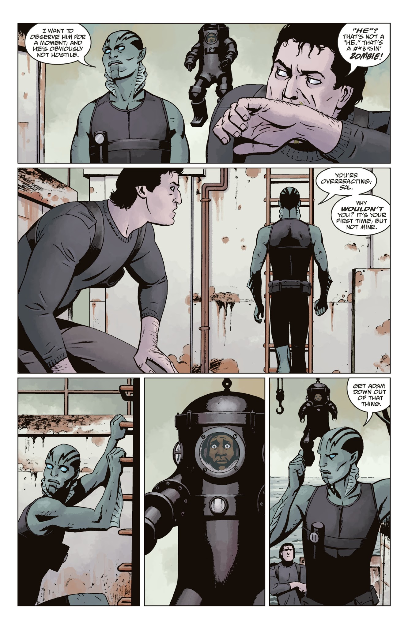 Read online Abe Sapien: The Devil Does Not Jest and Other Stories comic -  Issue # TPB - 62