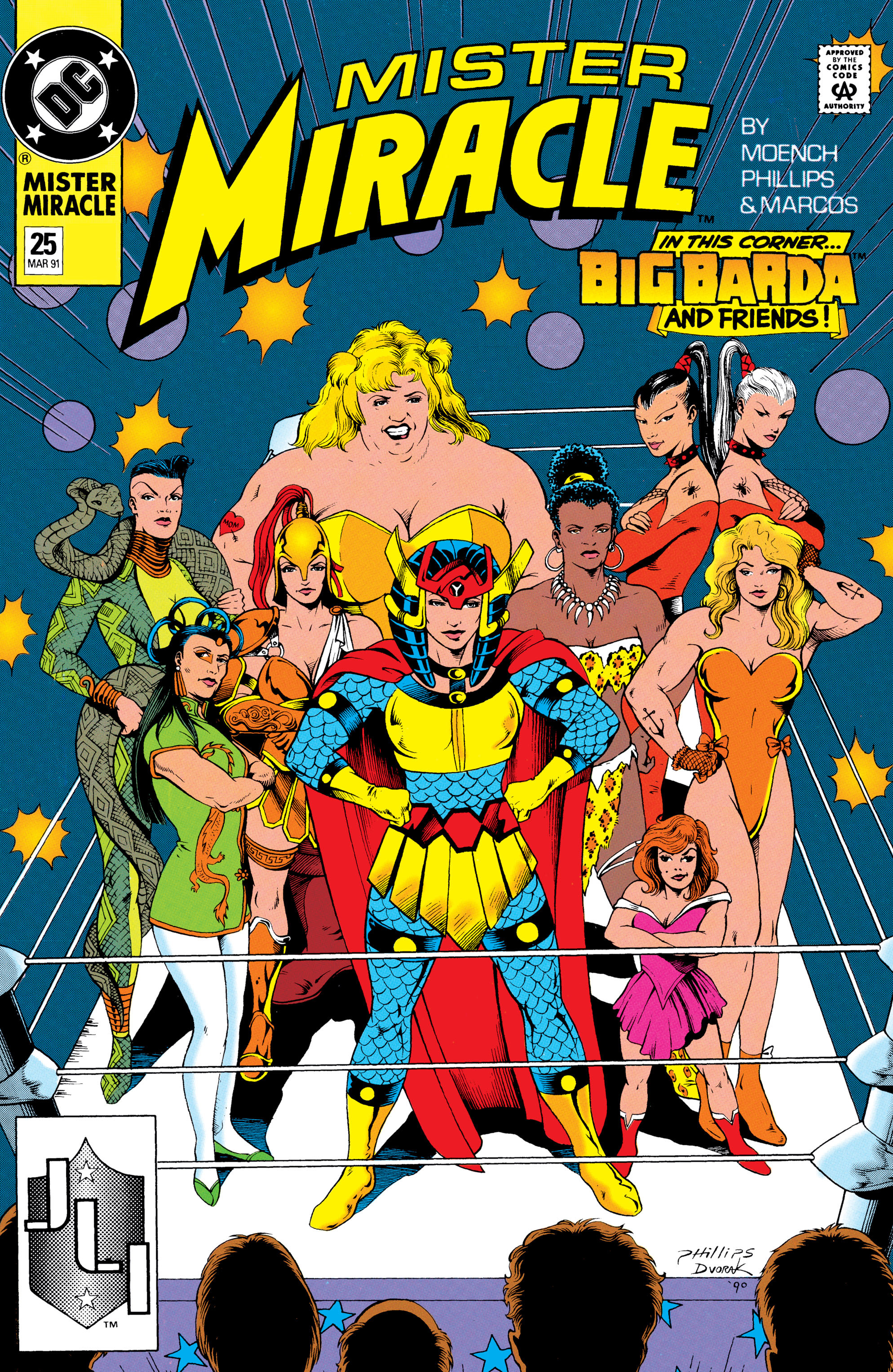 Read online Mister Miracle (1989) comic -  Issue #25 - 1