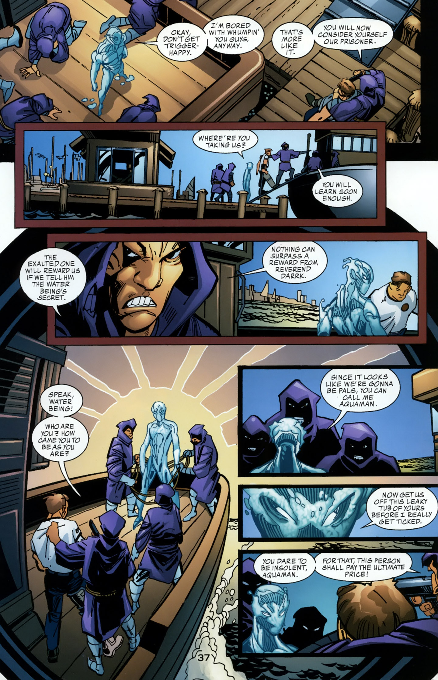 Read online Just Imagine Stan Lee With Scott McDaniel Creating Aquaman comic -  Issue # Full - 39