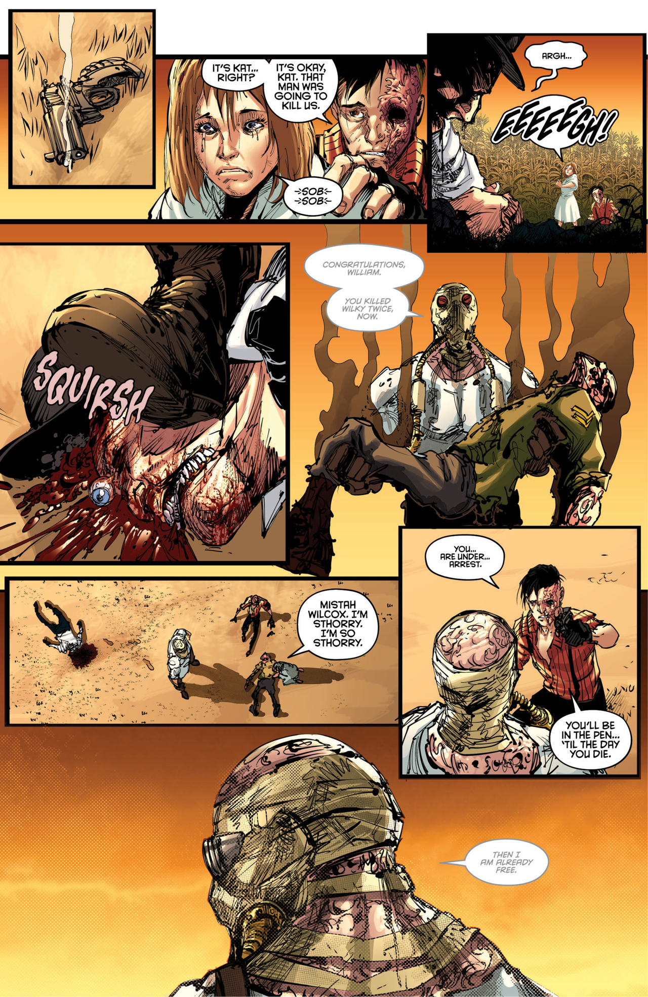 Read online Broken Gargoyles: Sin and Virtue comic -  Issue #2 - 22