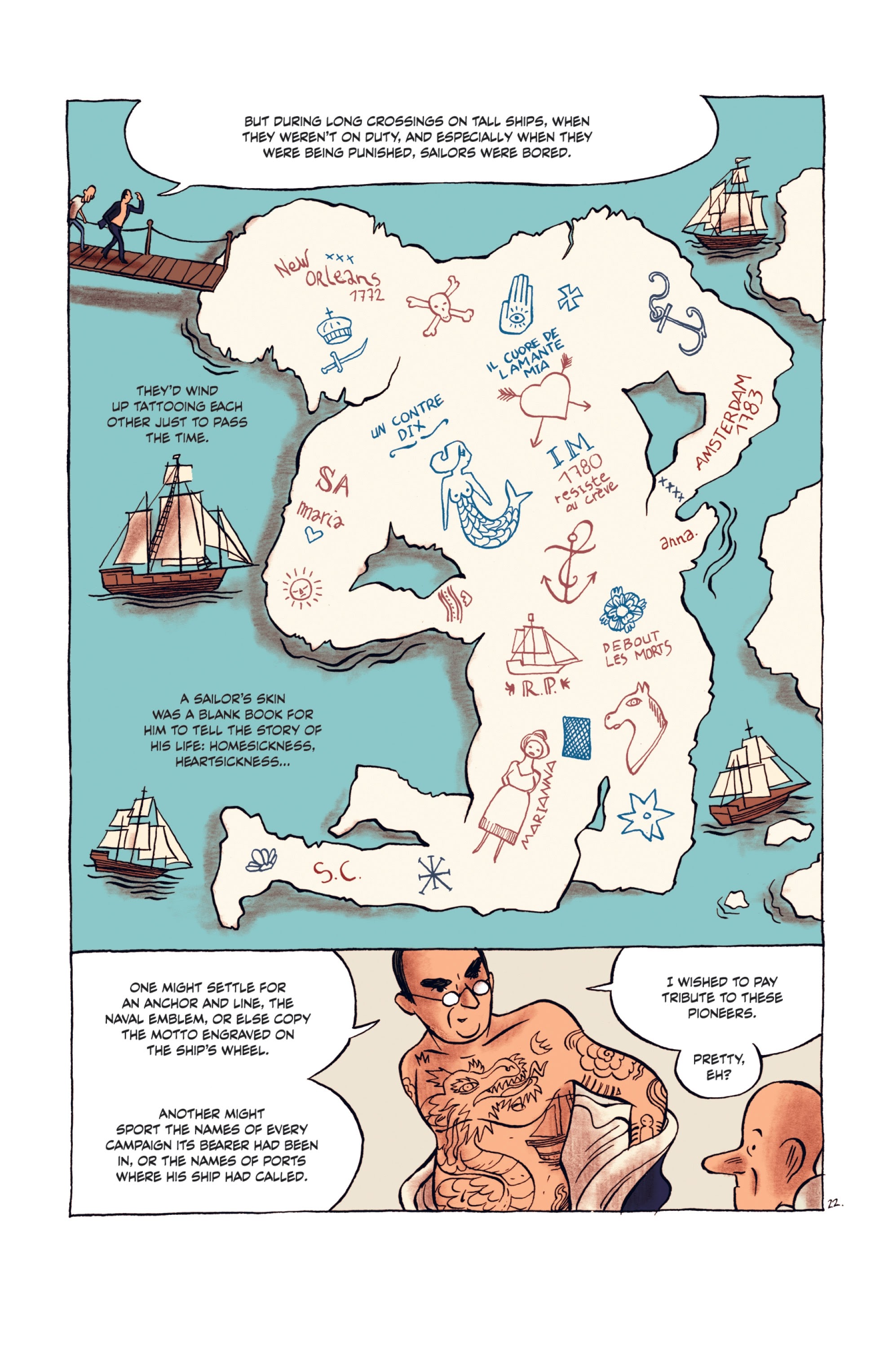 Read online The Little Book of Knowledge: Tattoos comic -  Issue # TPB - 33