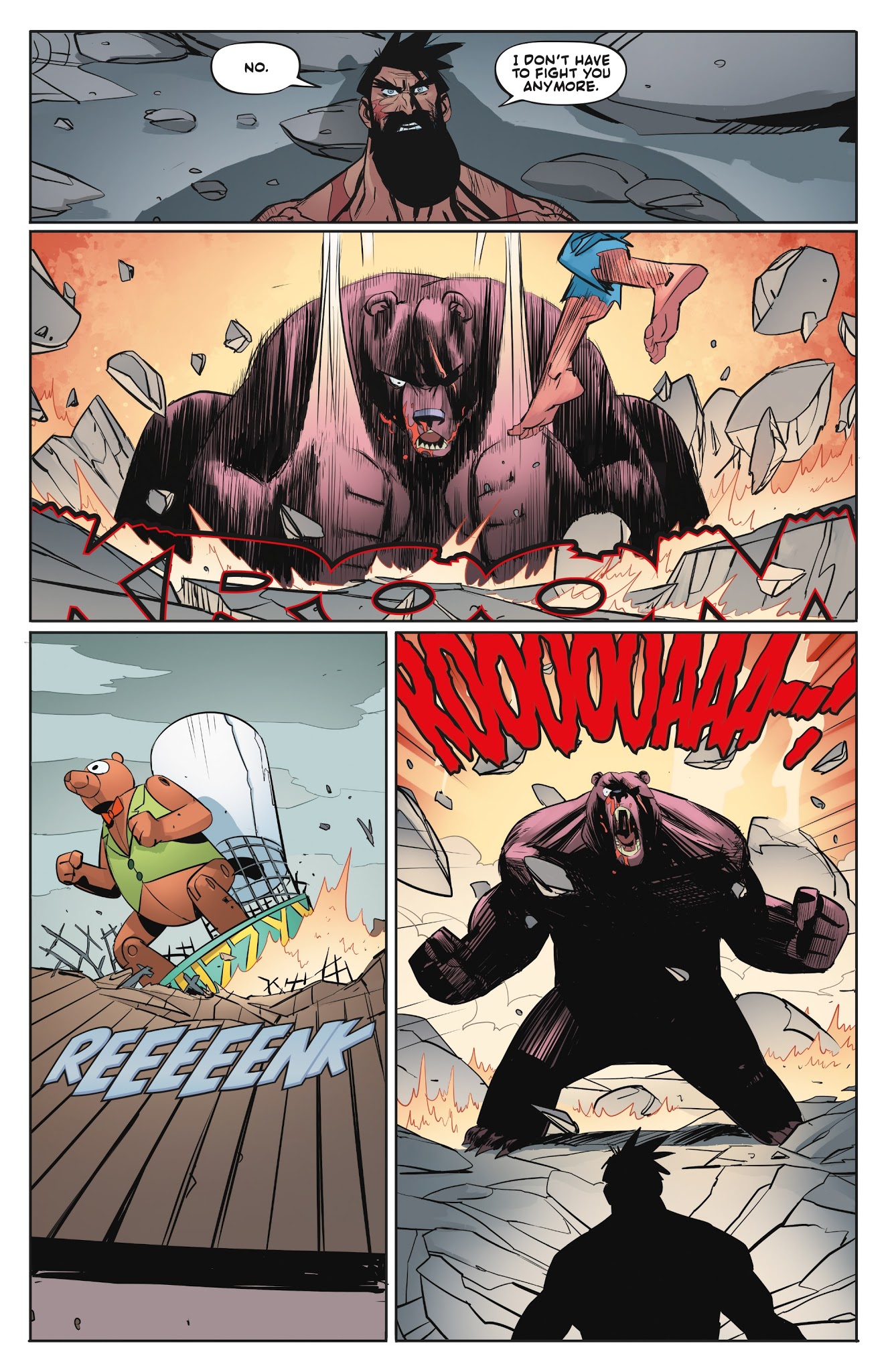 Read online Shirtless Bear-Fighter! comic -  Issue #5 - 17