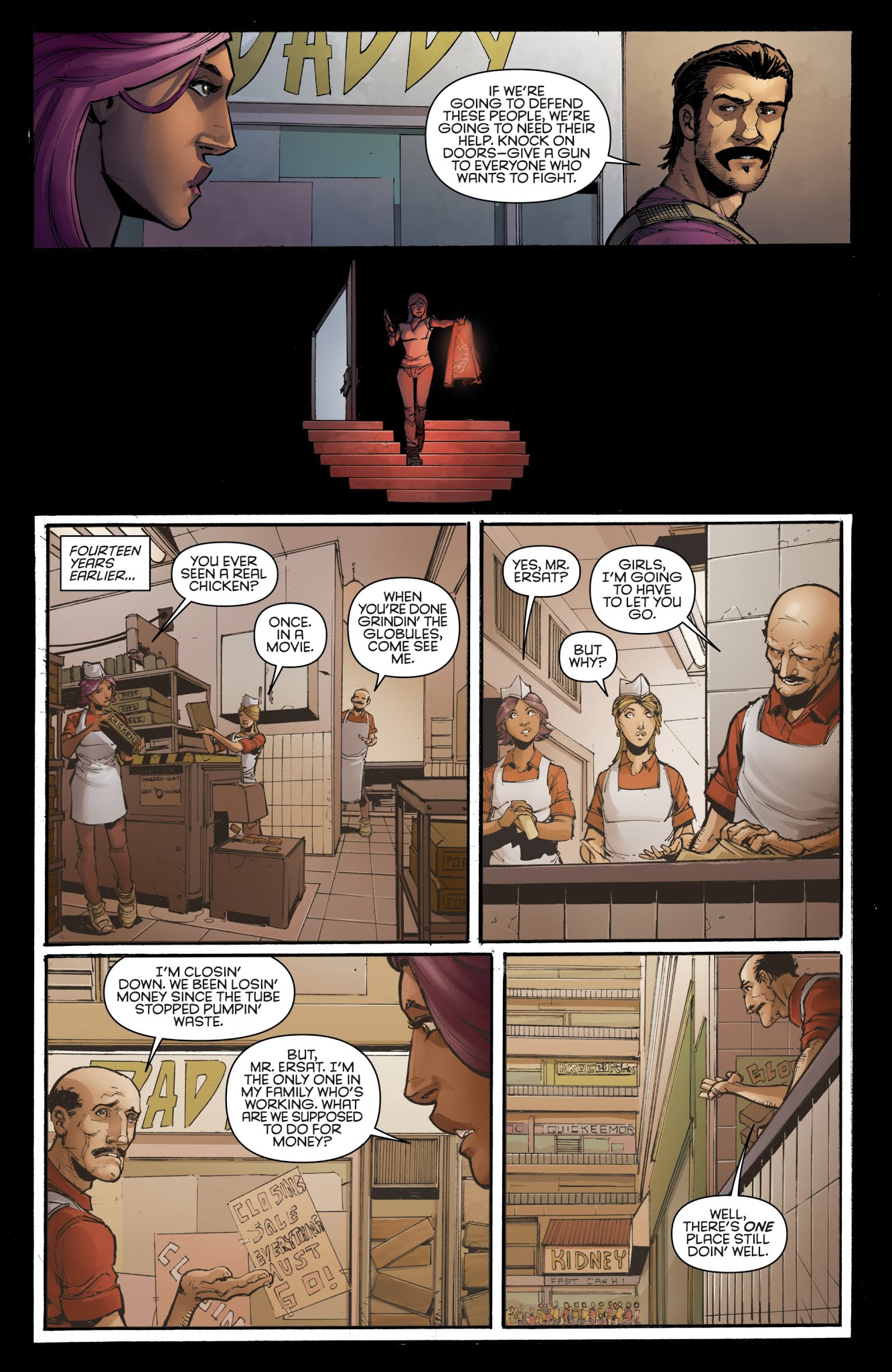 Read online Judge Dredd: Under Siege comic -  Issue #2 - 9
