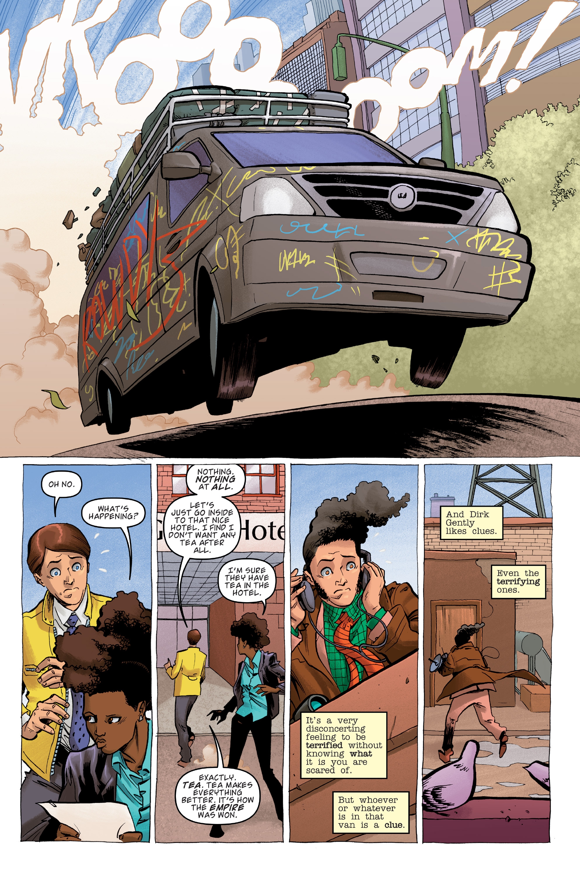Read online Dirk Gently's Holistic Detective Agency: The Salmon of Doubt comic -  Issue # TPB 2 - 10