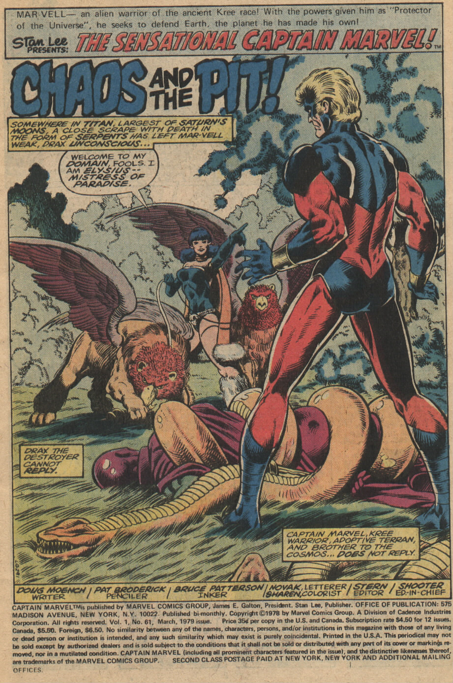 Captain Marvel (1968) Issue #61 #61 - English 3