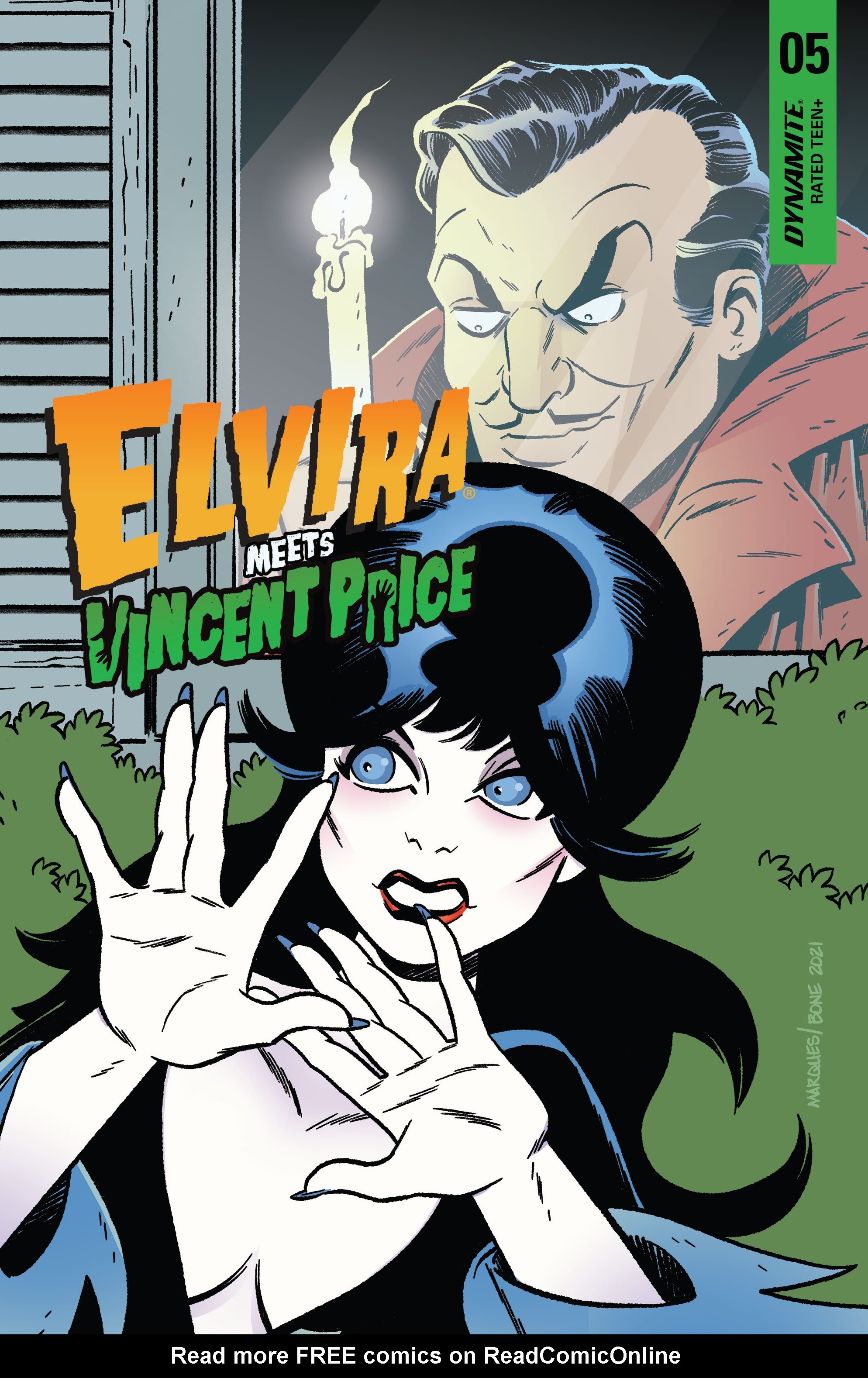 Read online Elvira Meets Vincent Price comic -  Issue #5 - 3