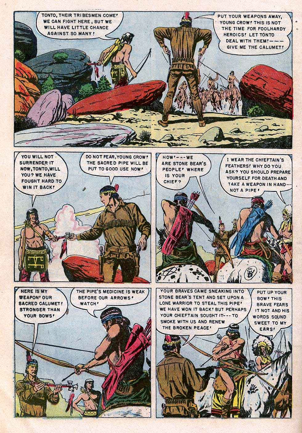 Read online Lone Ranger's Companion Tonto comic -  Issue #13 - 18