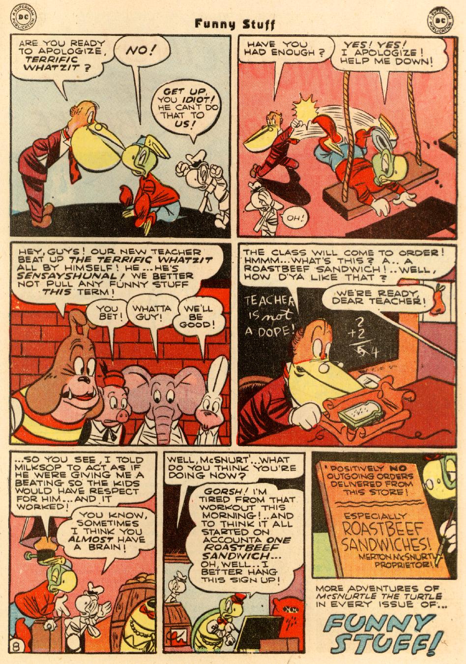 Read online Funny Stuff comic -  Issue #12 - 49