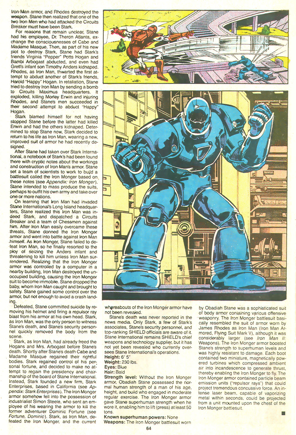 Read online The Official Handbook of the Marvel Universe Deluxe Edition comic -  Issue #19 - 66