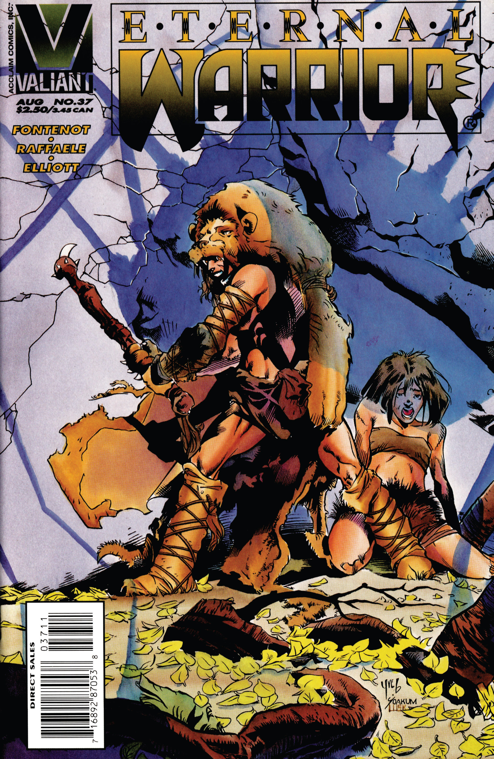 Read online Eternal Warrior (1992) comic -  Issue #37 - 1