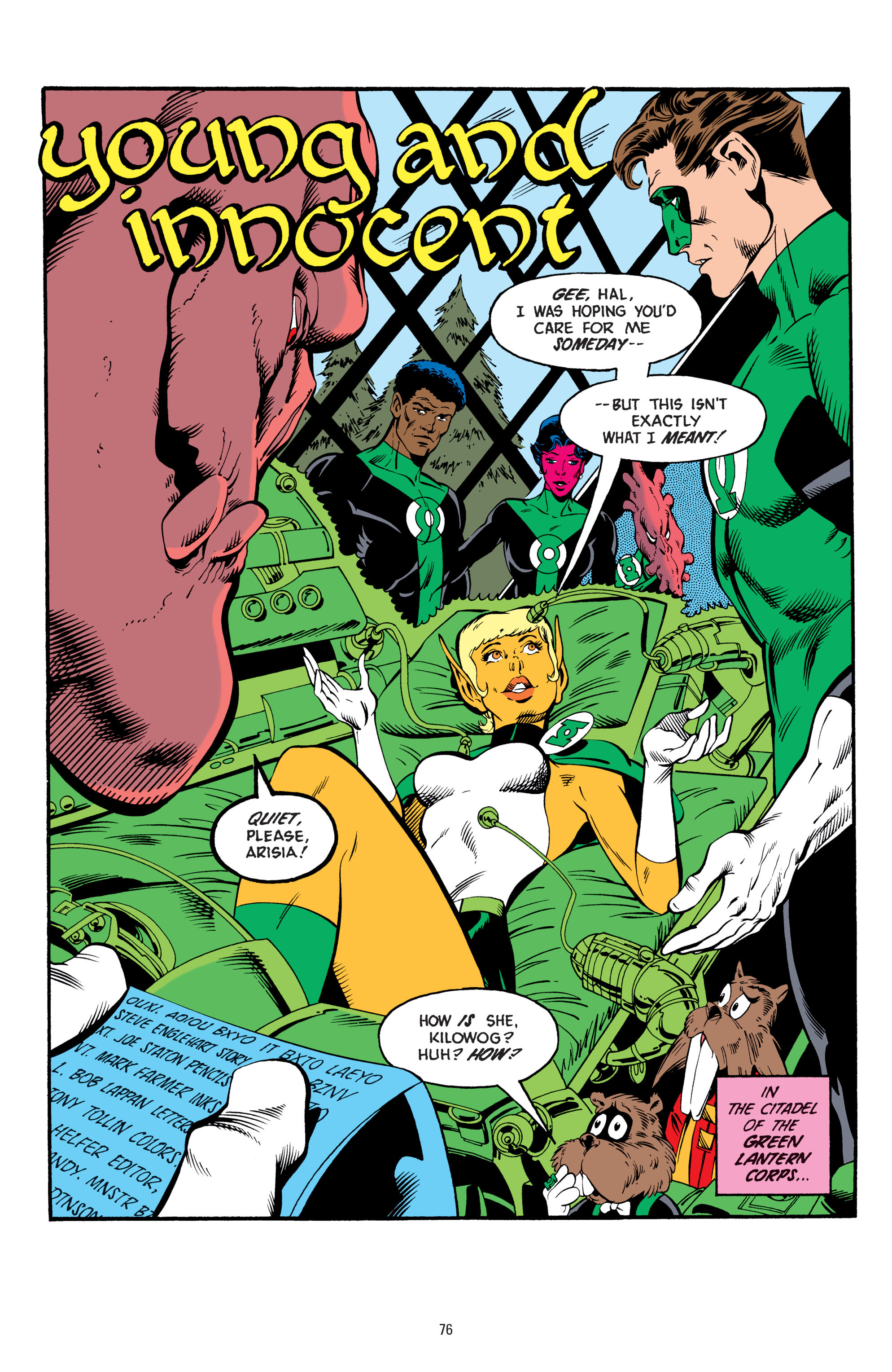 Read online Tales of the Green Lantern Corps comic -  Issue # _TPB 3 - 77