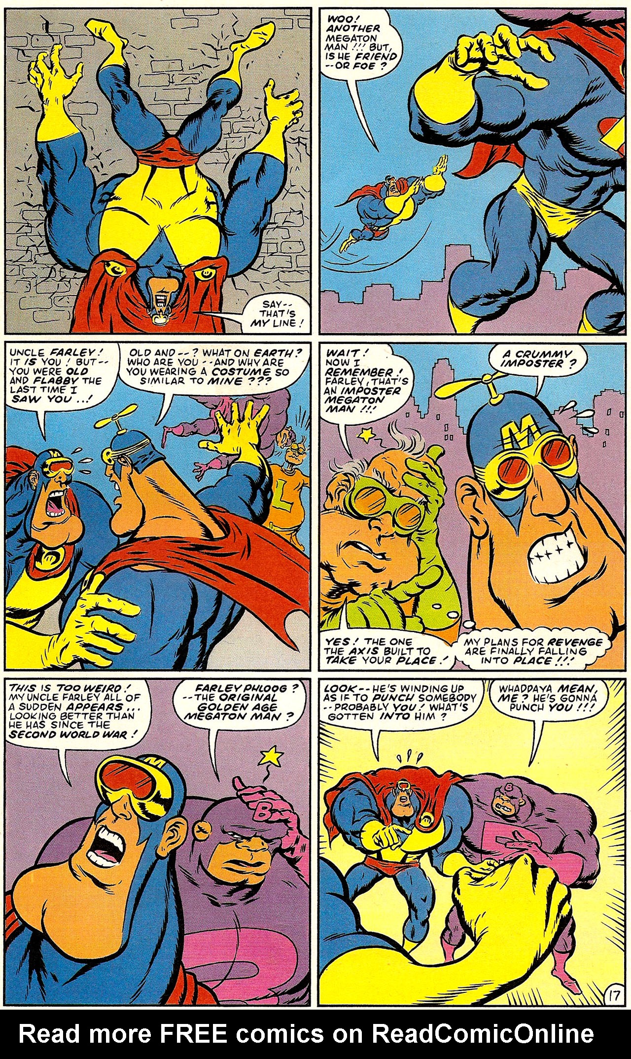 Read online The Return Of Megaton Man comic -  Issue #3 - 19