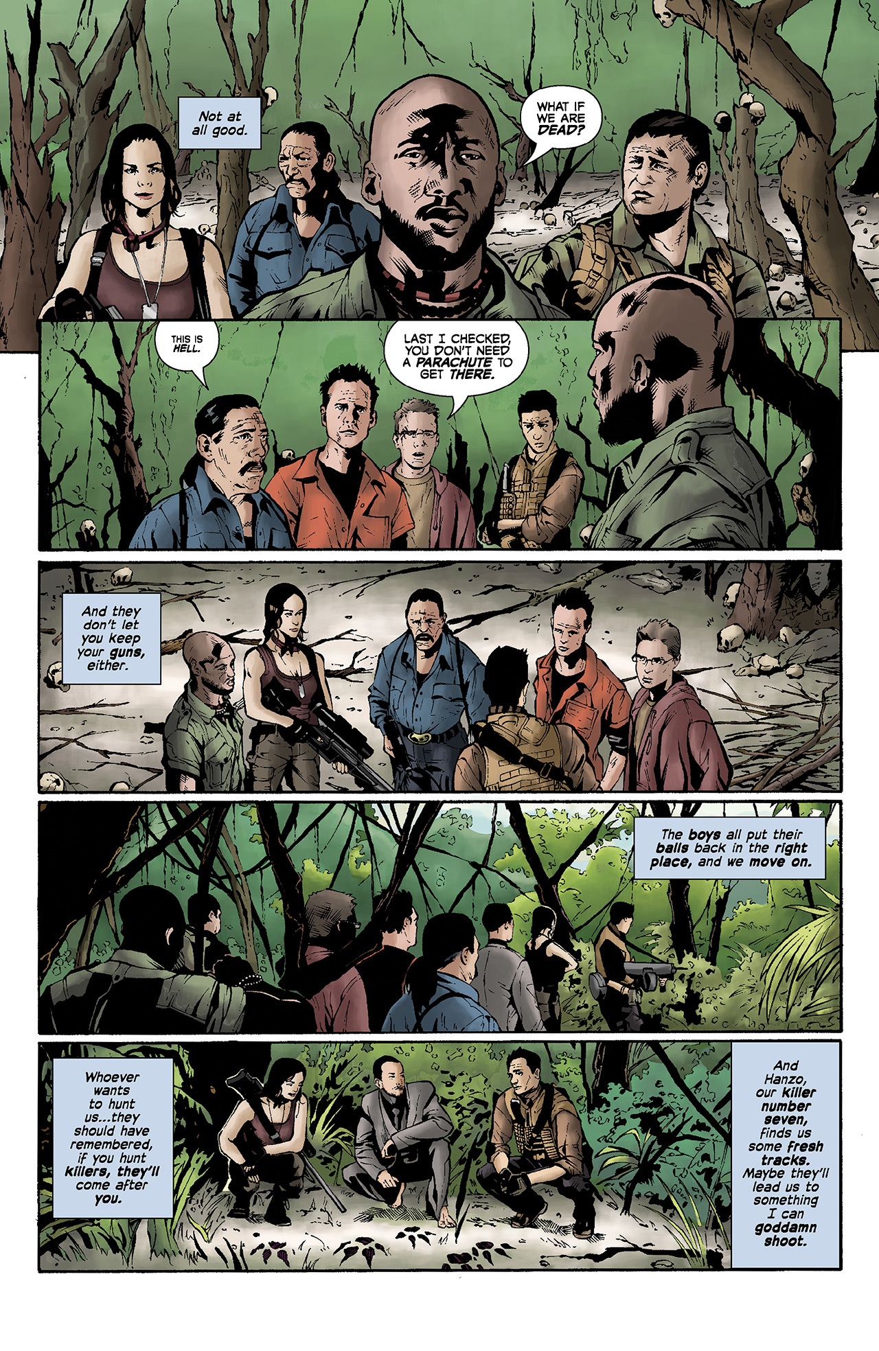 Read online Predators Film Adaptation comic -  Issue # Full - 16