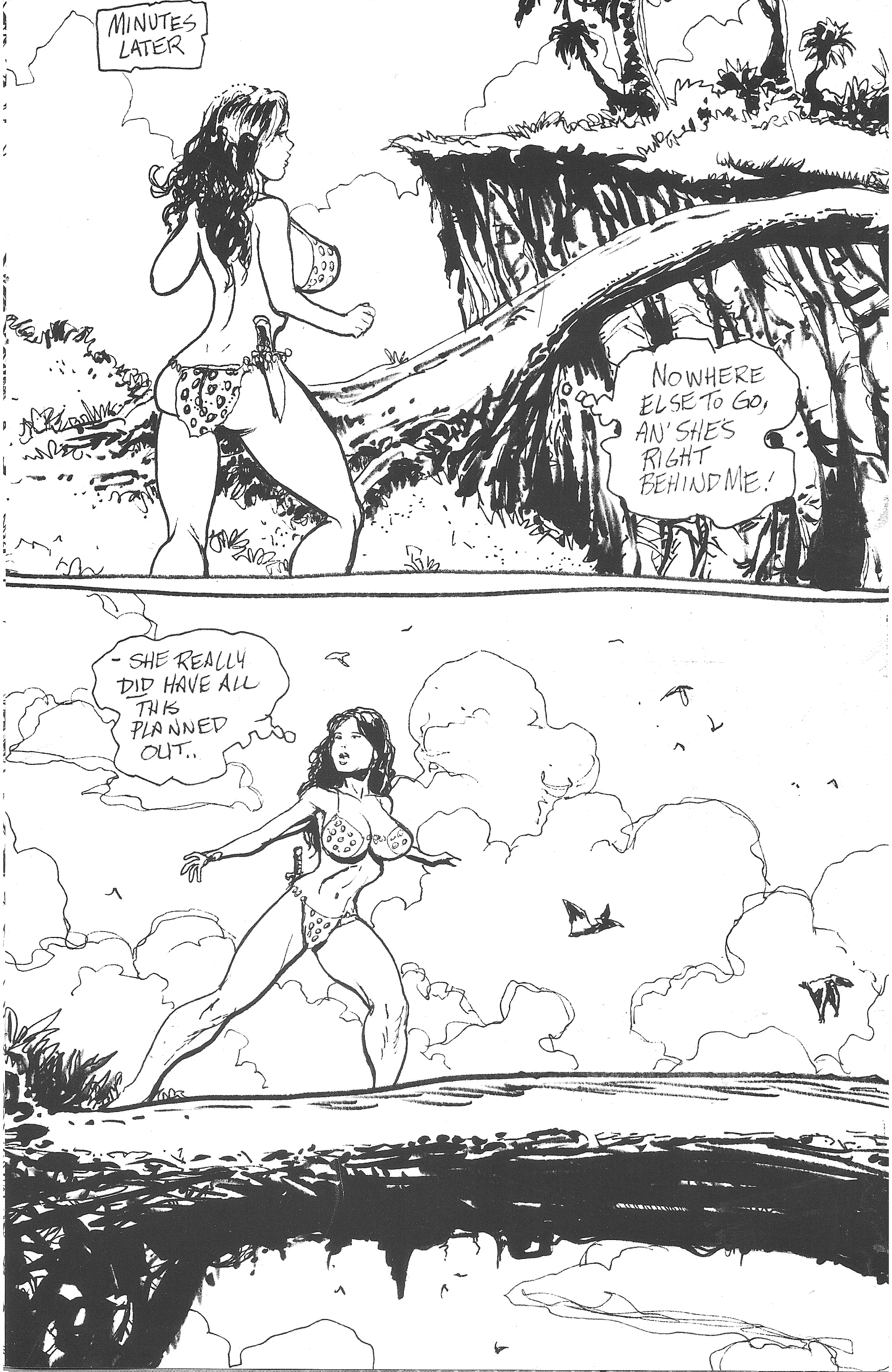 Read online Cavewoman: Raptorella comic -  Issue #1 - 31