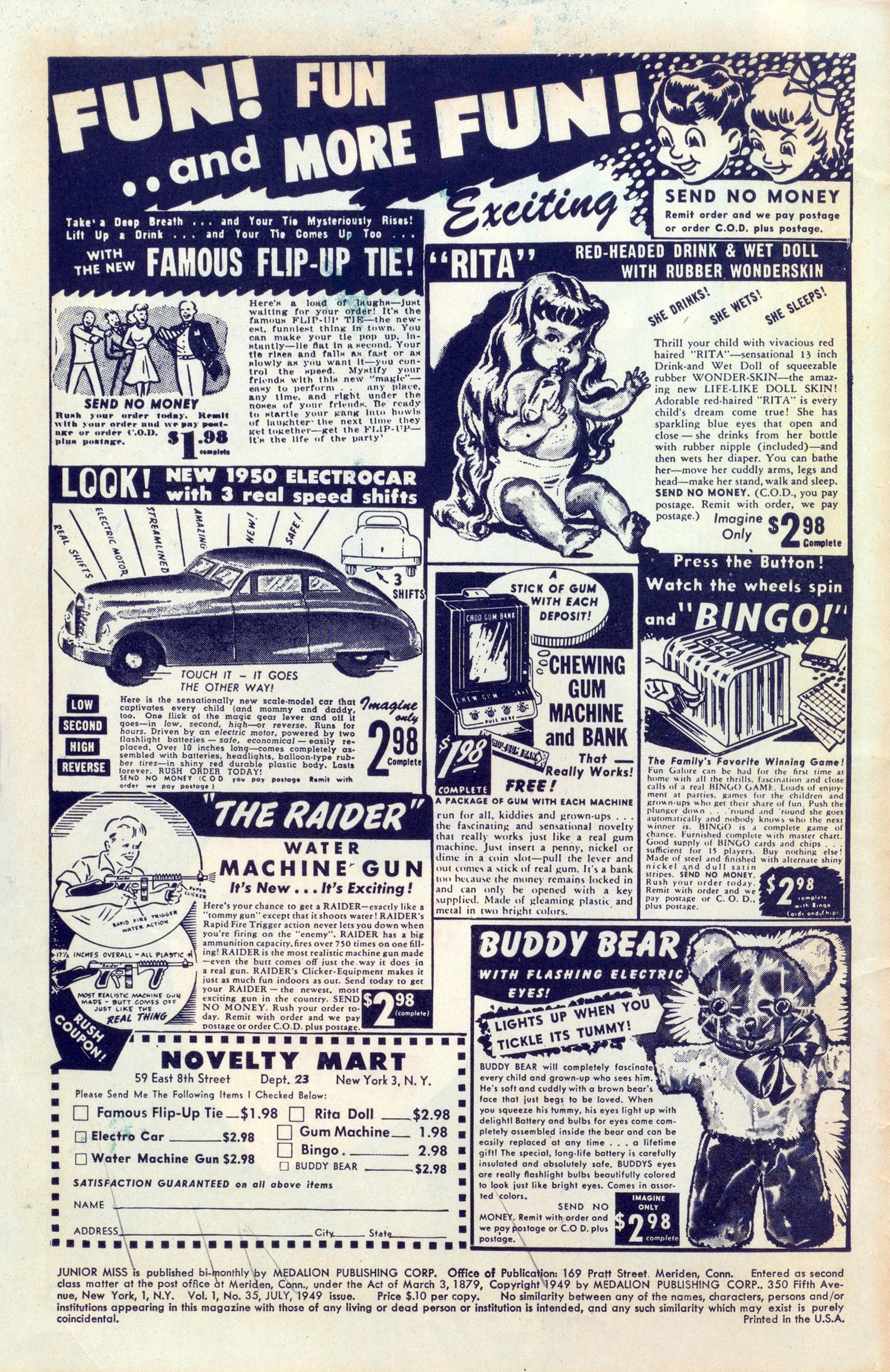 Read online Junior Miss (1947) comic -  Issue #35 - 2