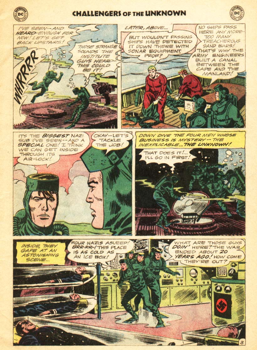 Read online Challengers of the Unknown (1958) comic -  Issue #34 - 4