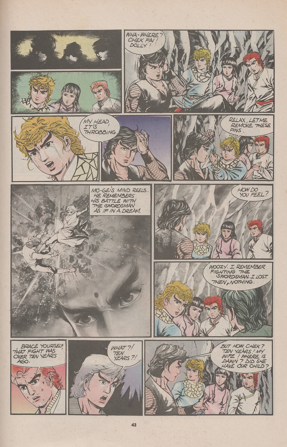 Read online Drunken Fist comic -  Issue #29 - 43