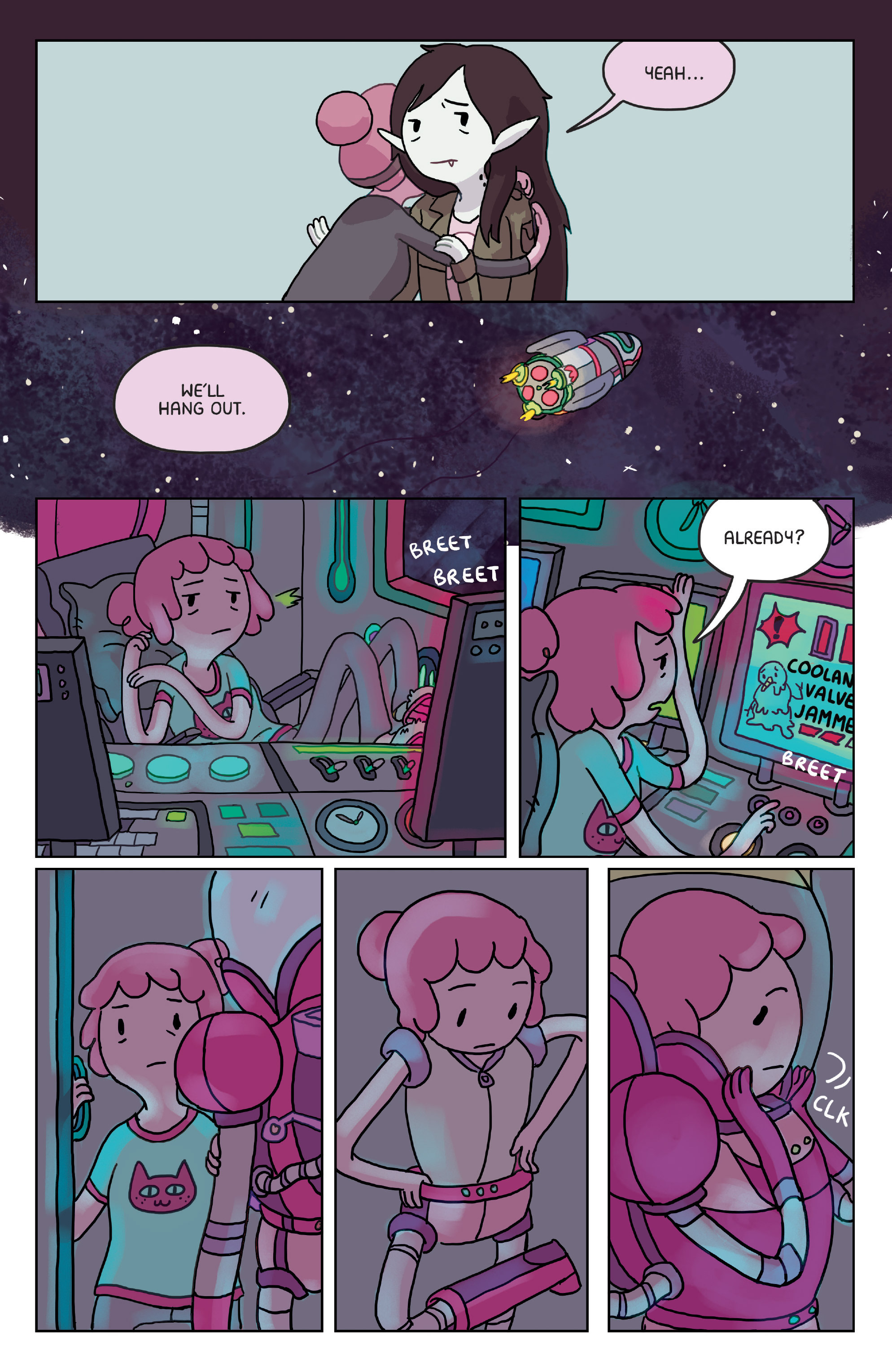 Read online Adventure Time: Marceline Gone Adrift comic -  Issue #4 - 4