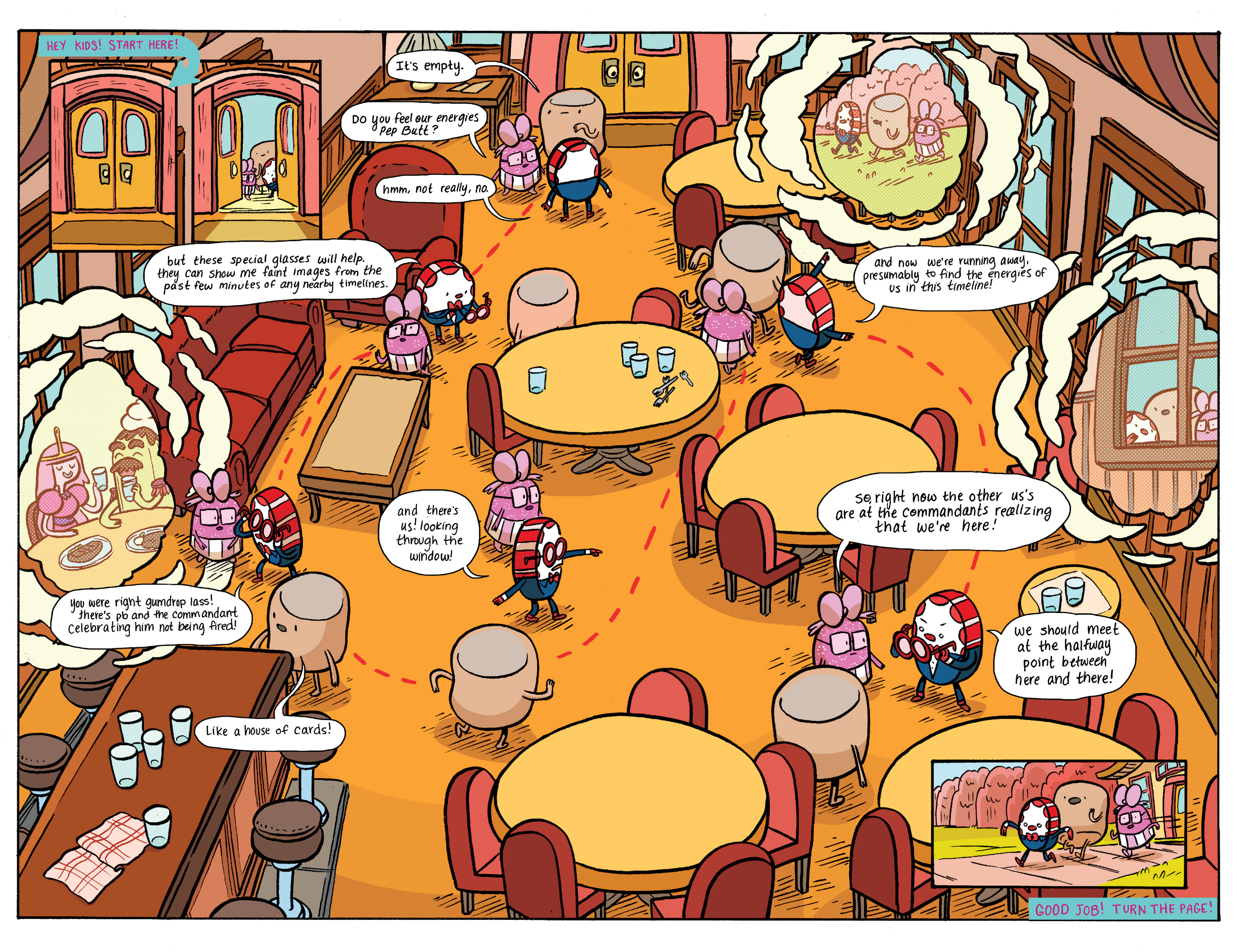 Read online Adventure Time: Banana Guard Academ comic -  Issue #5 - 6
