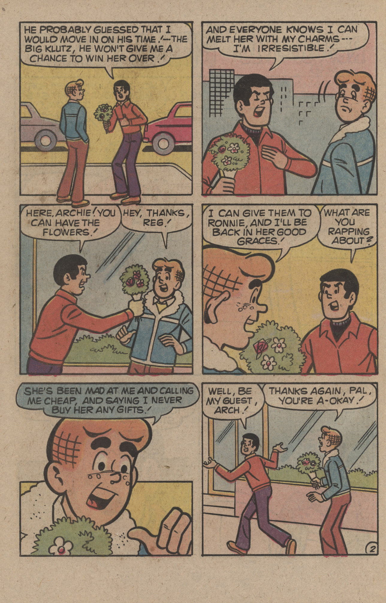 Read online Reggie and Me (1966) comic -  Issue #104 - 30