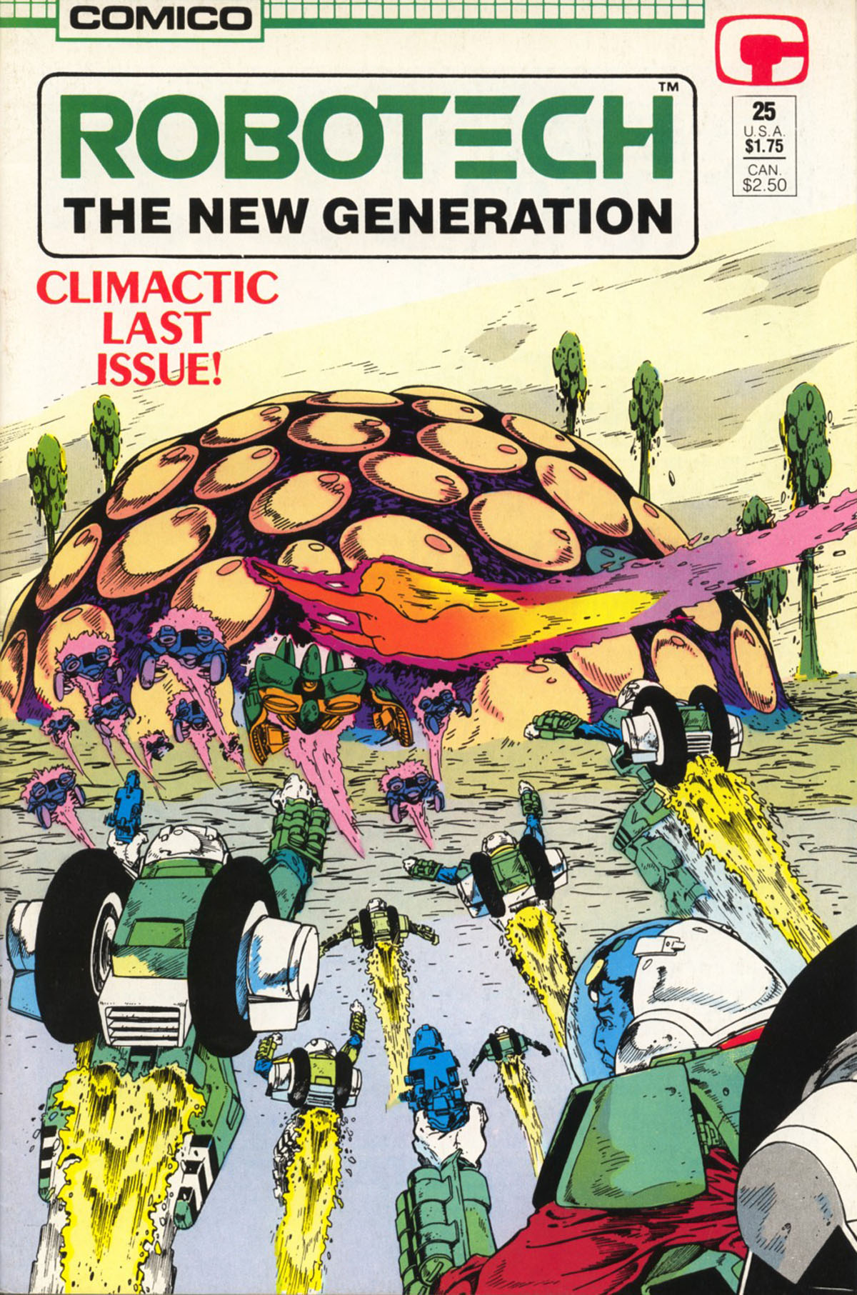 Read online Robotech The New Generation comic -  Issue #25 - 1