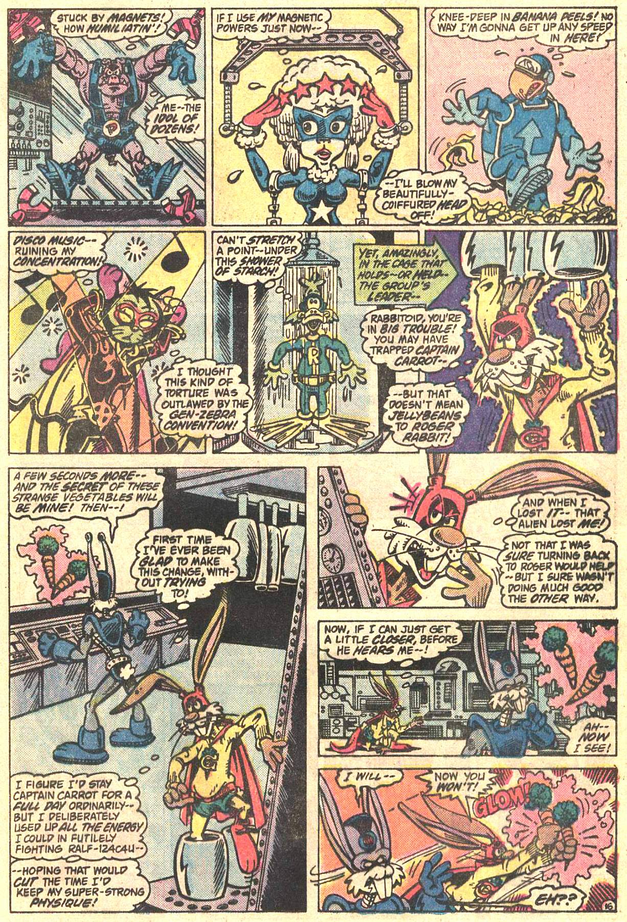Read online Captain Carrot and His Amazing Zoo Crew! comic -  Issue #6 - 17