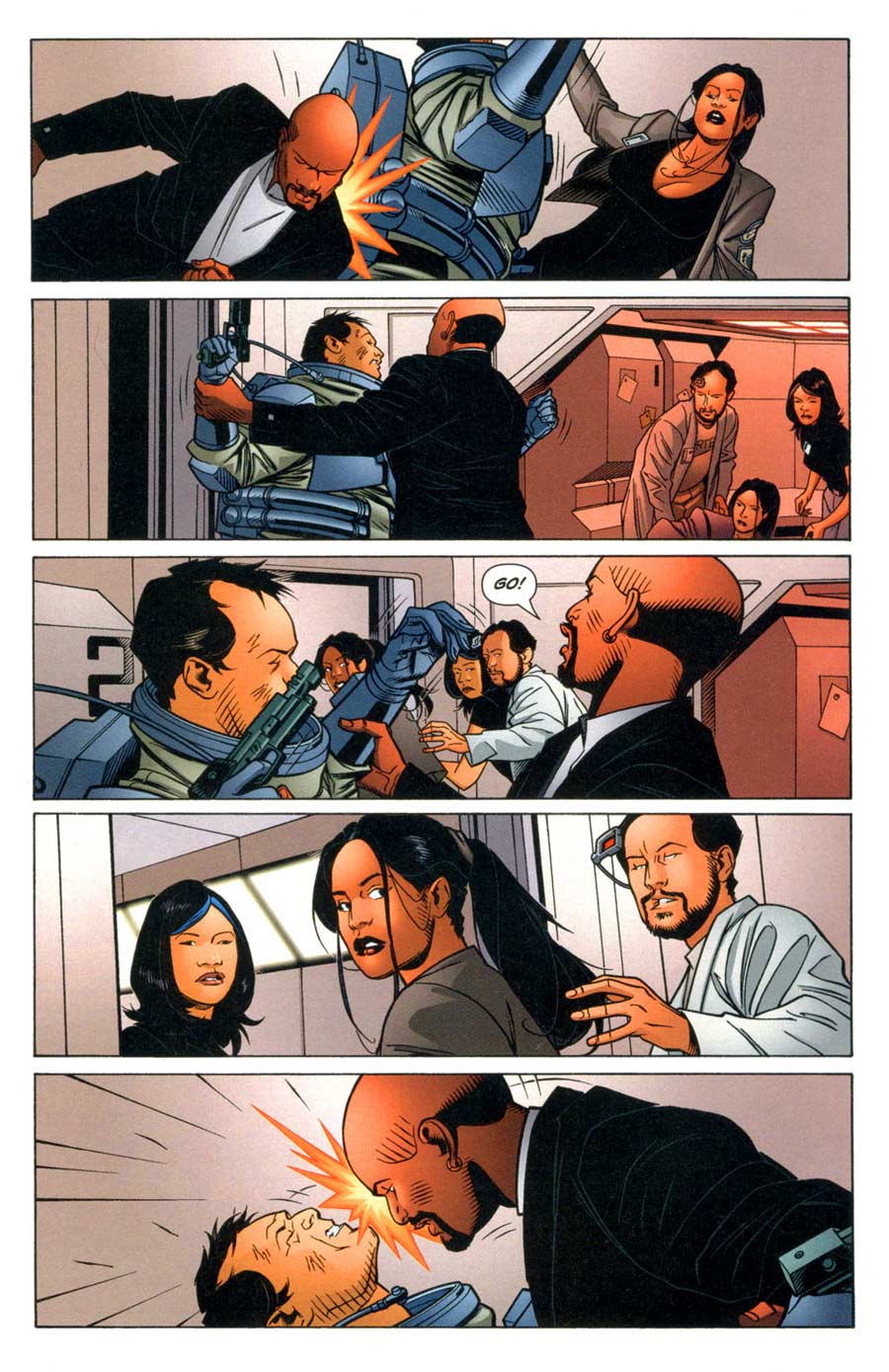 Read online Ocean comic -  Issue #6 - 16