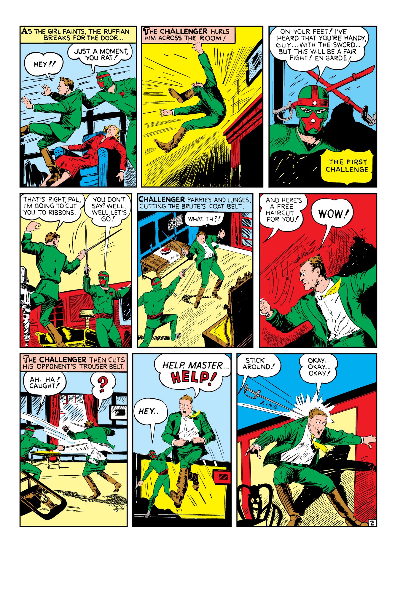 Read online Daring Mystery Comics comic -  Issue #7 - 55