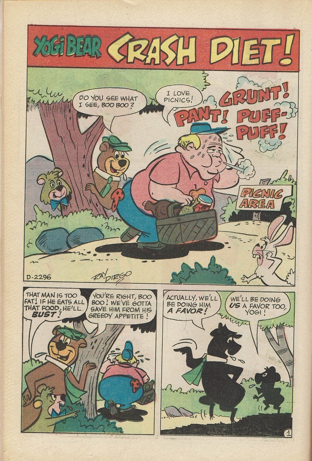 Read online Yogi Bear (1970) comic -  Issue #11 - 16