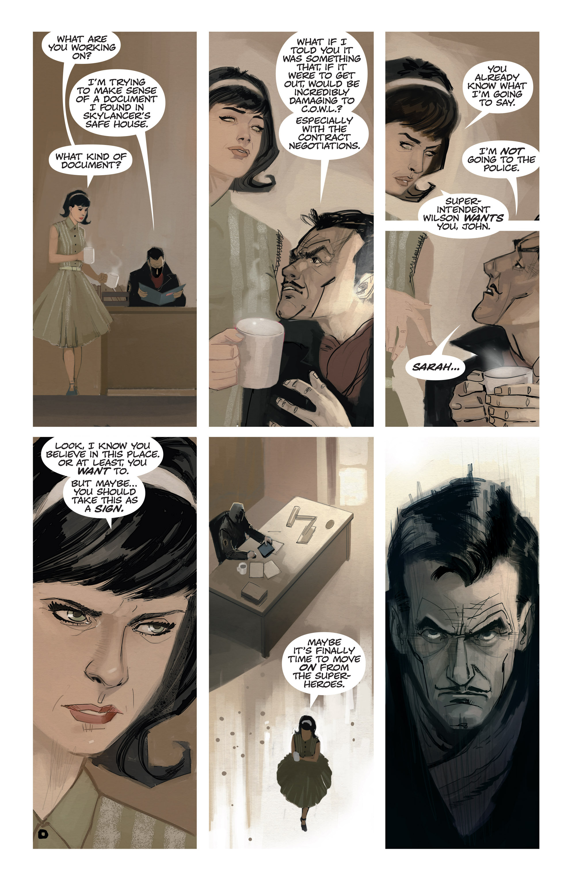 Read online C.O.W.L. comic -  Issue #2 - 13