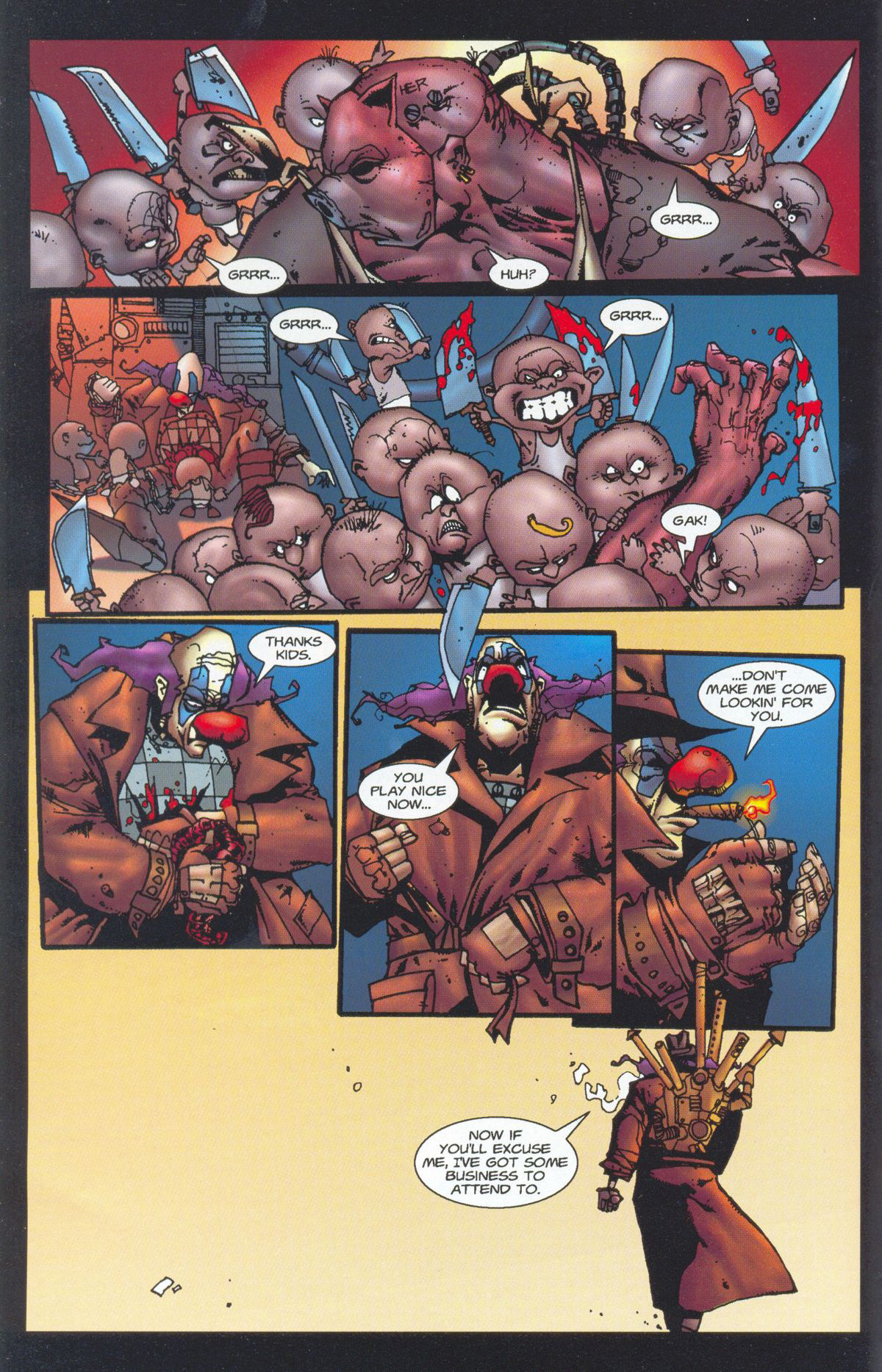 Read online Dead or Alive -- A Cyberpunk Western comic -  Issue #2 - 8