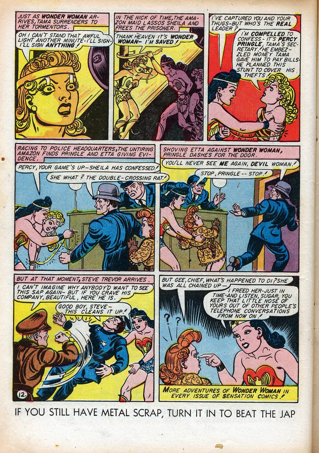 Read online Sensation (Mystery) Comics comic -  Issue #33 - 14