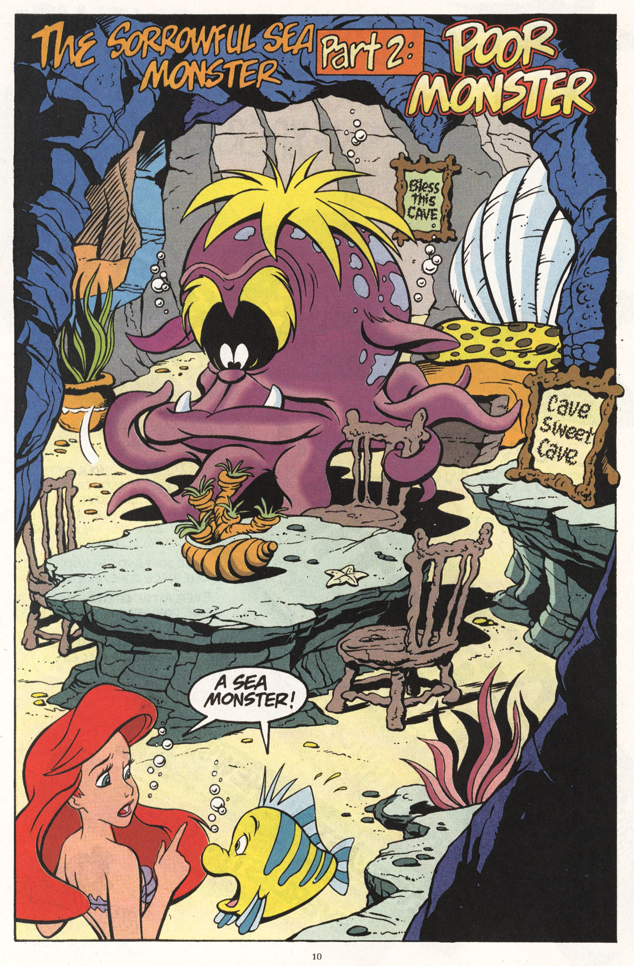 Read online Disney's The Little Mermaid comic -  Issue #10 - 12