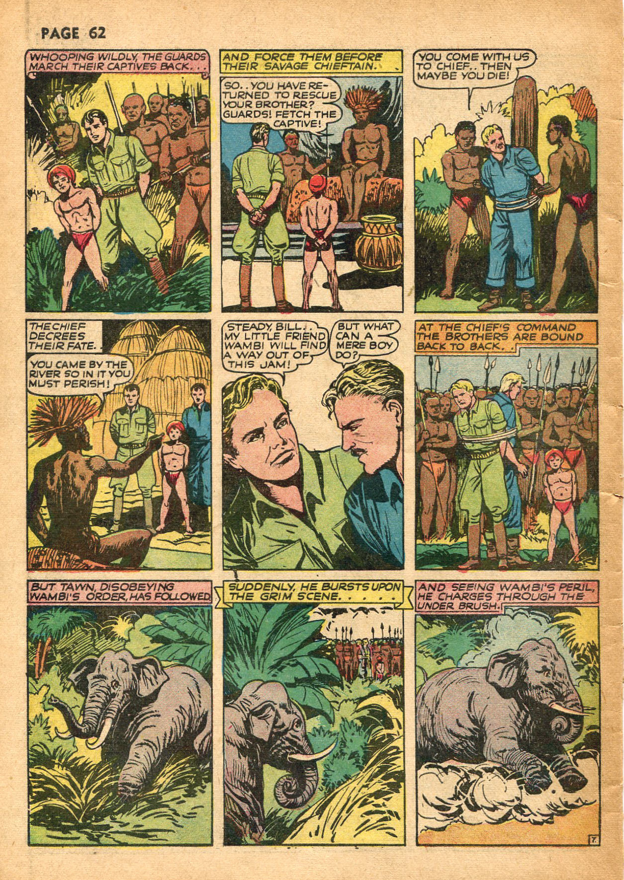 Read online Wambi Jungle Boy comic -  Issue #1 - 65