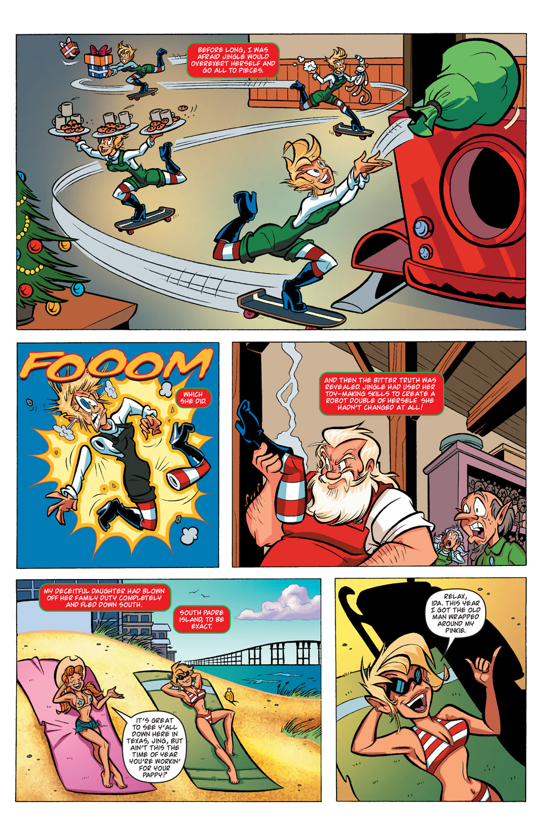 Read online Jingle Belle: Gift-Wrapped comic -  Issue # Full - 14