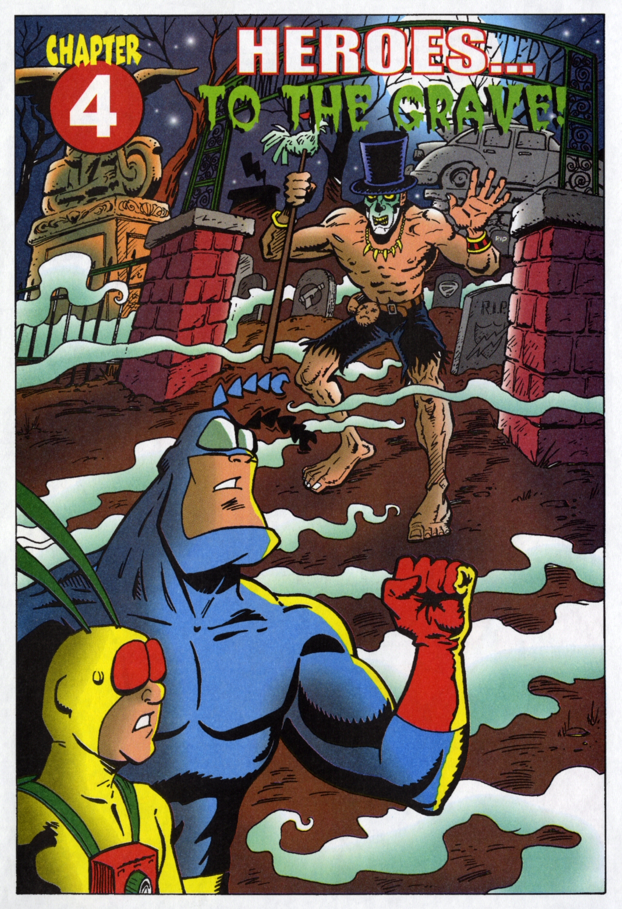 Read online The Tick's Golden Age Comic comic -  Issue #2 - 4
