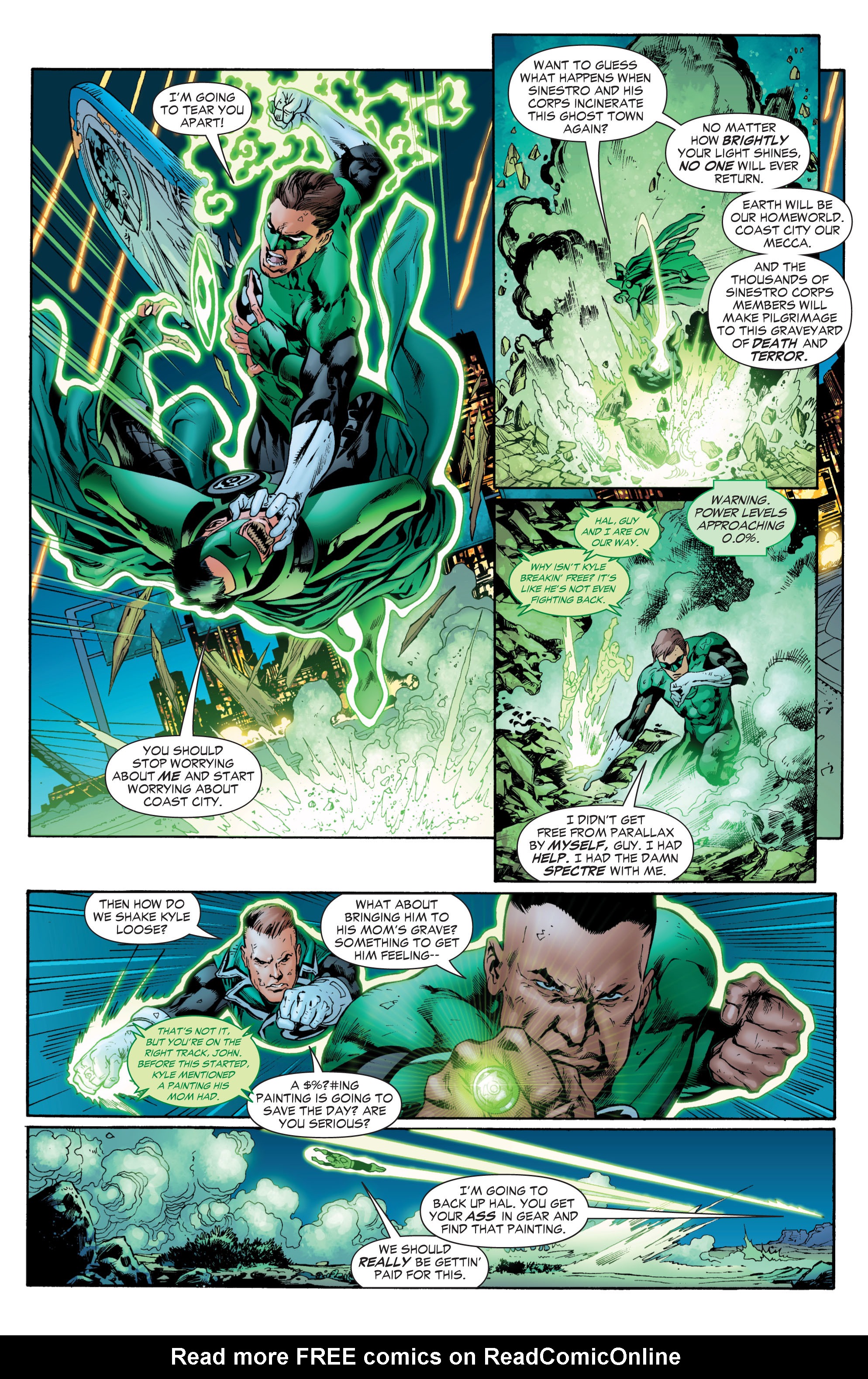 Read online Green Lantern: The Sinestro Corps War comic -  Issue # Full - 188