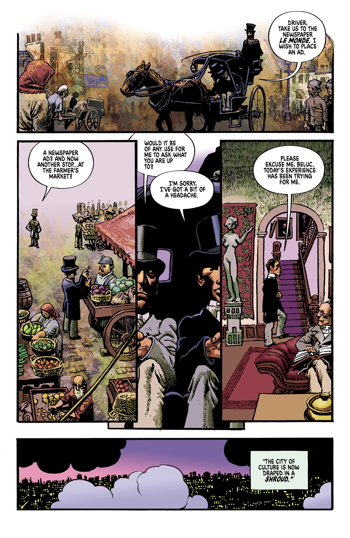 Read online Edgar Allan Poe's Morella and the Murders in the Rue Morgue comic -  Issue # Full - 19