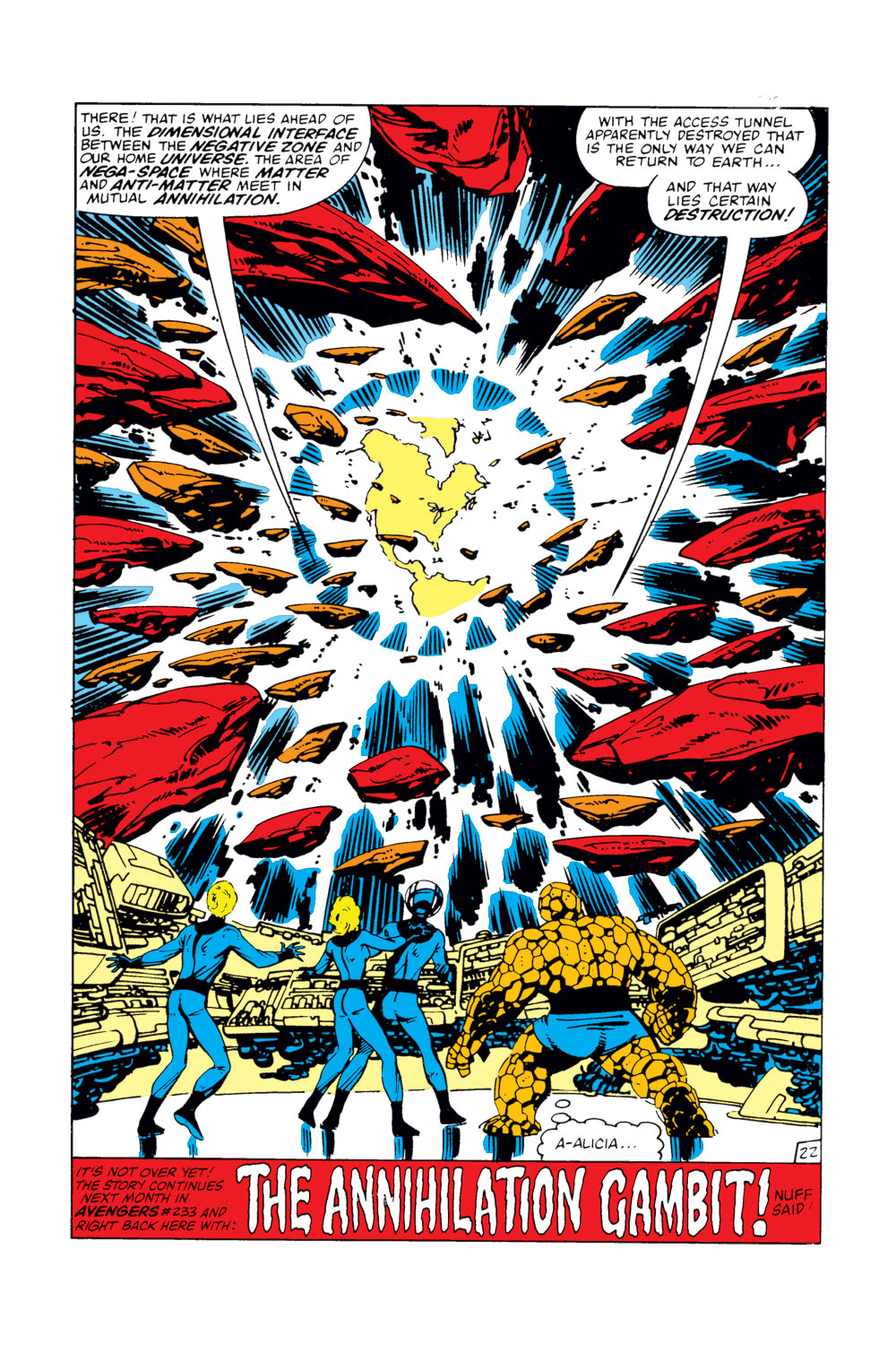 Read online Fantastic Four (1961) comic -  Issue #255 - 22