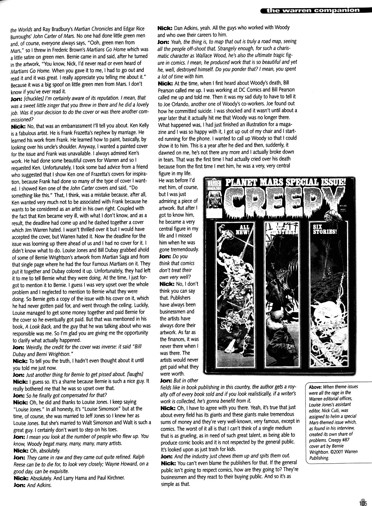 Read online Warren Companion comic -  Issue # TPB (Part 2) - 6